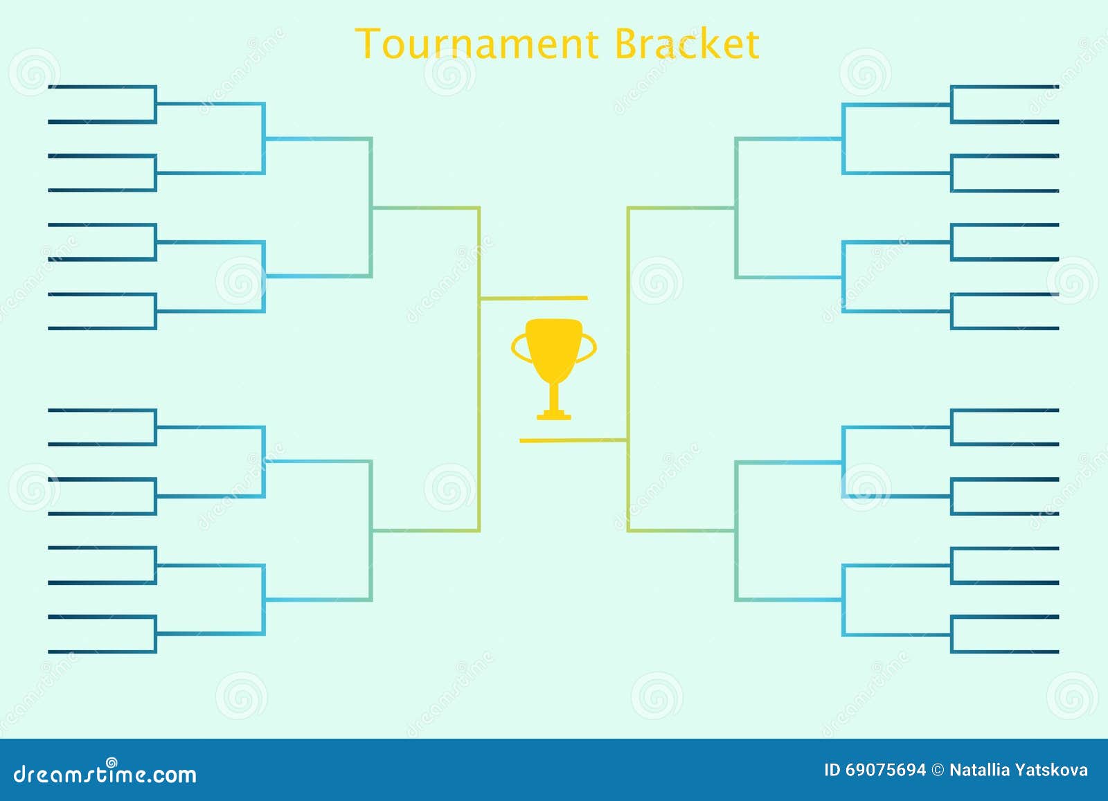 The 2022 football championship bracket tables templates 12965332 Vector Art  at Vecteezy