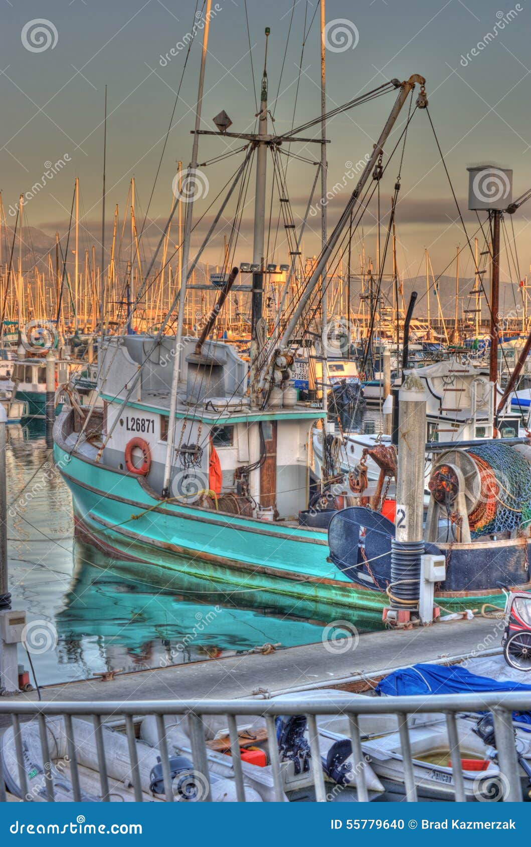 Tourquoise Boat. editorial image. Image of cityscape 55779640