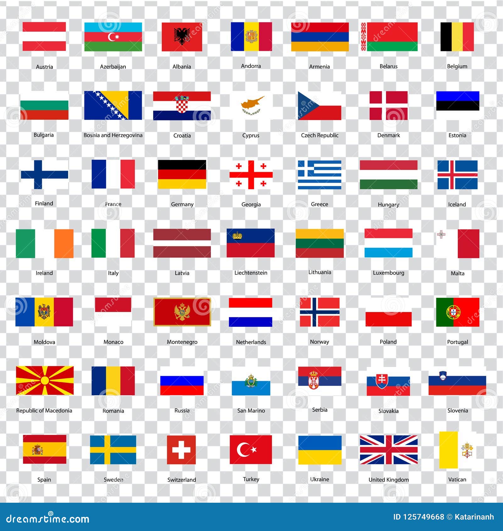 Tous Les Drapeaux Des Pays De Lunion Européenne Liste De