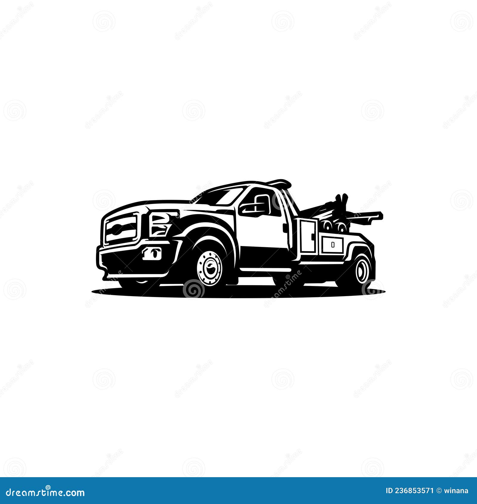 tow truck - towing truck - service truck 
