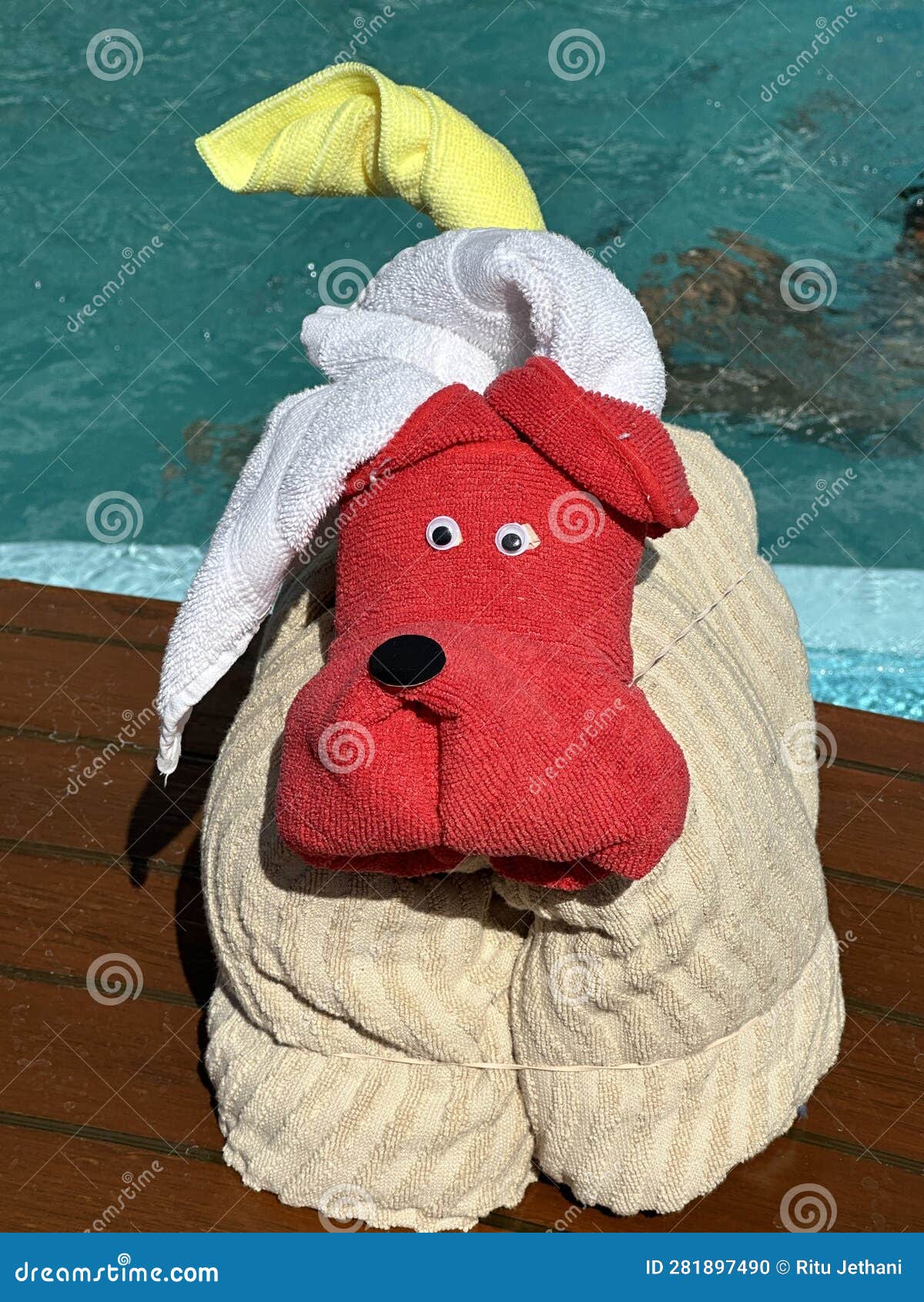 Towel Folding Animals stock photo. Image of cute, fresh 281897490