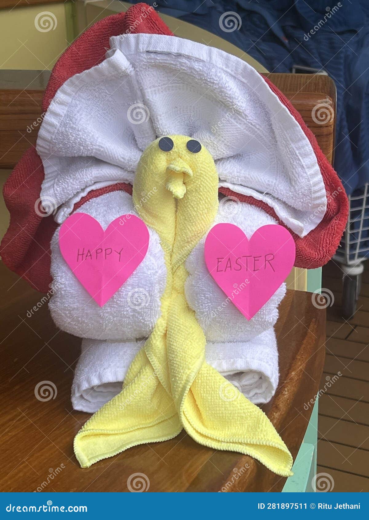 Towel Folding Animals stock image. Image of absorb, clean 281897511