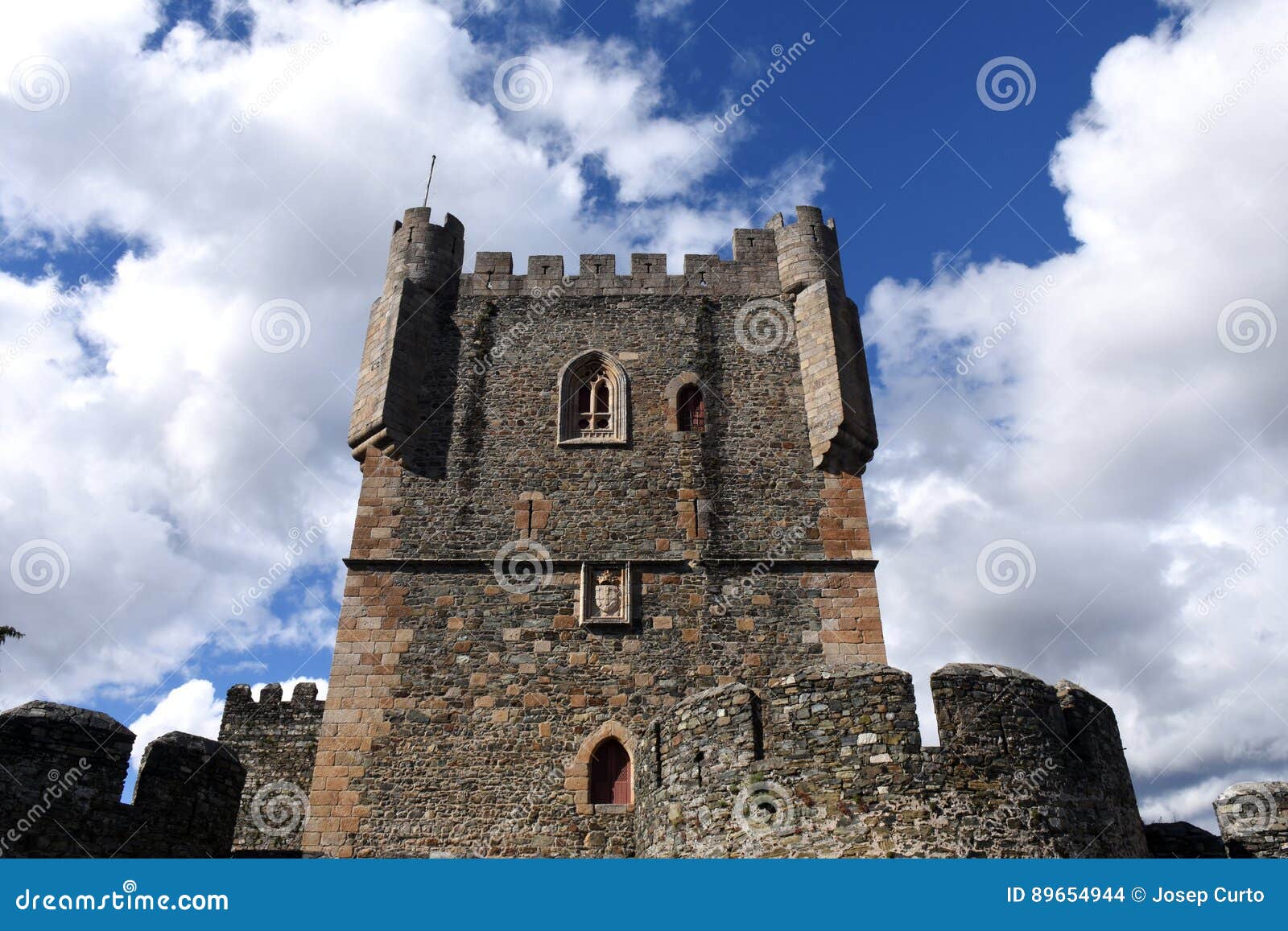 tower of castle of braganca,tras os montes