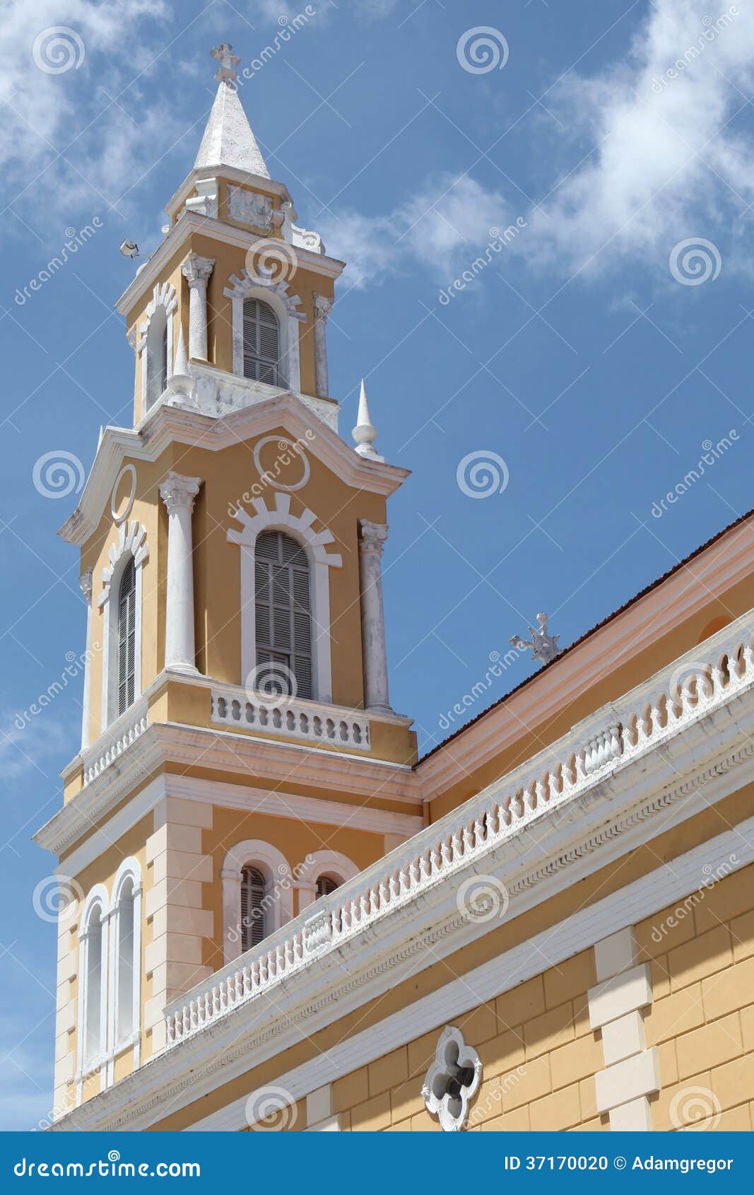 tower of a church in joao pessoa