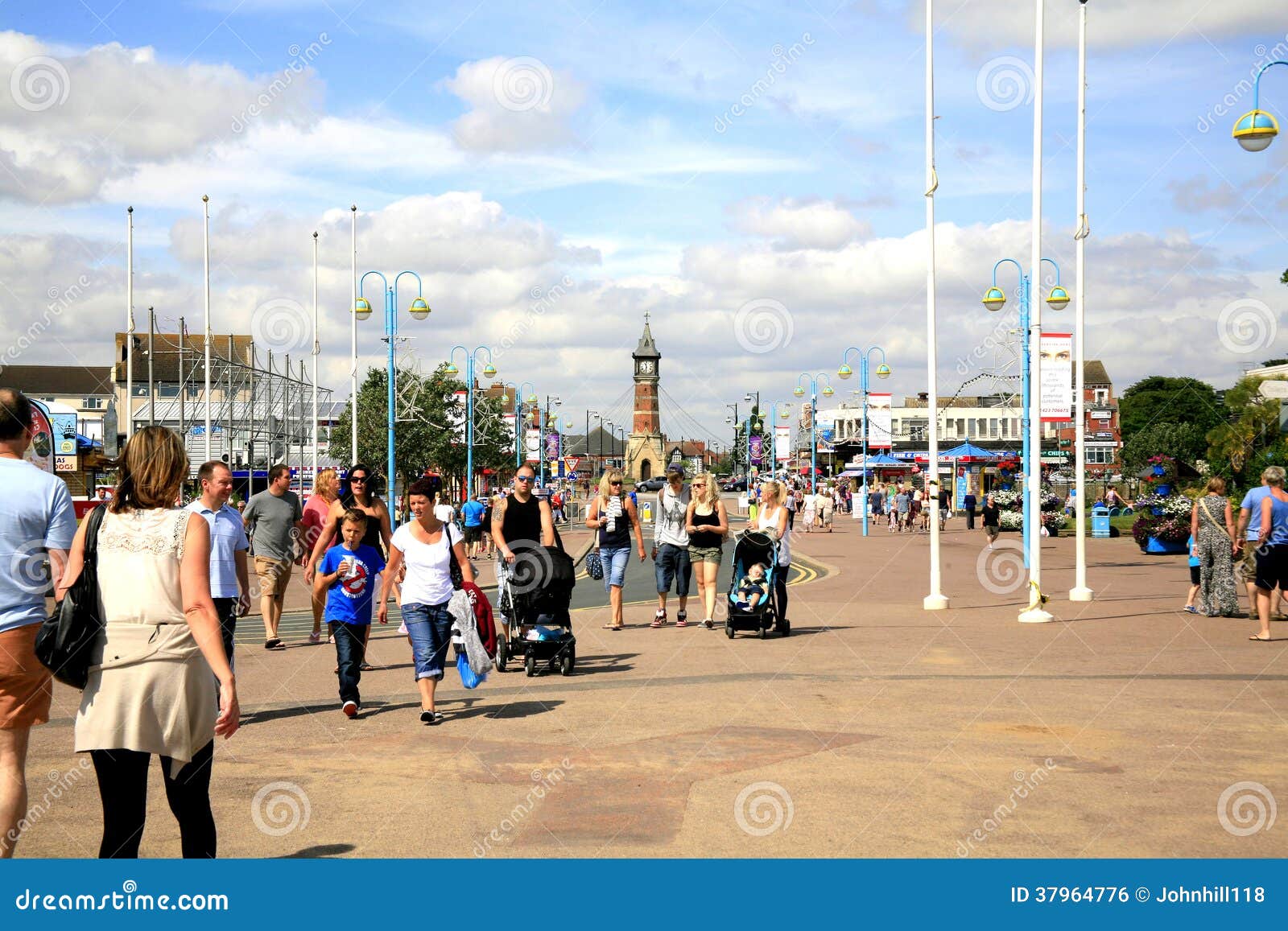 Tower Esplanade, Skegness, Lincolnshire. Editorial Photo Image of holidaymakers, vacations