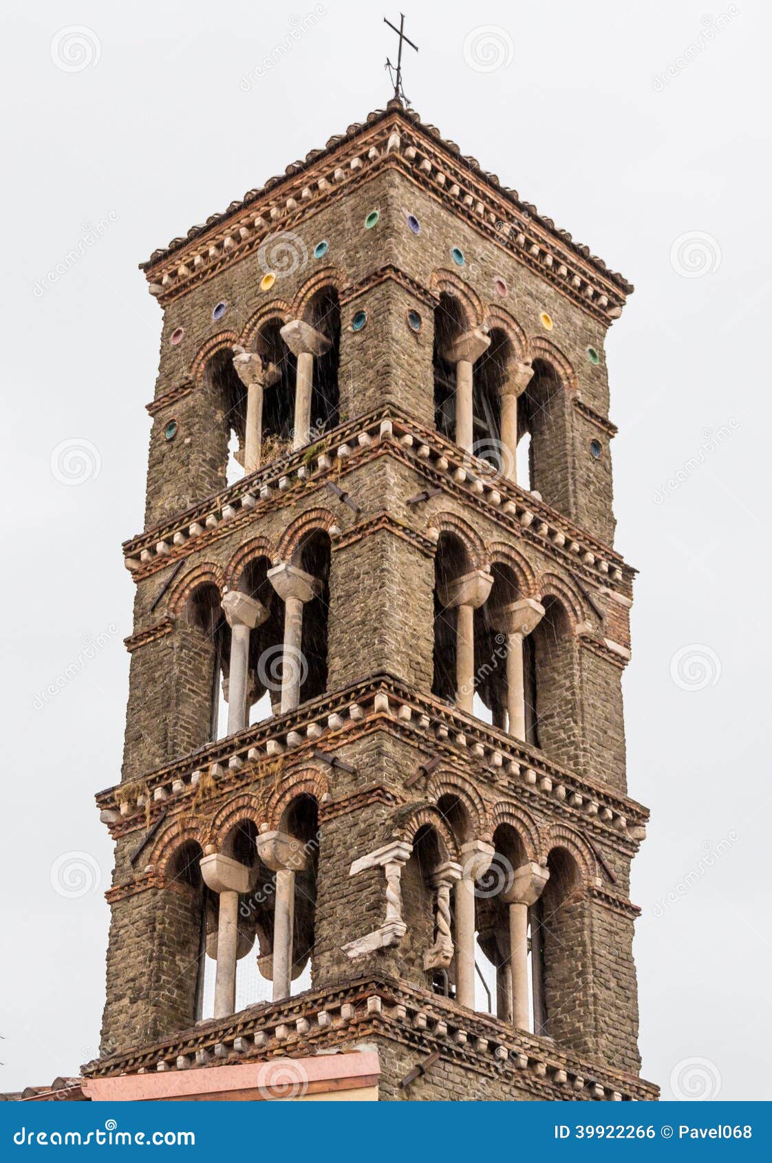 tower in frascati, castelli romani, italy