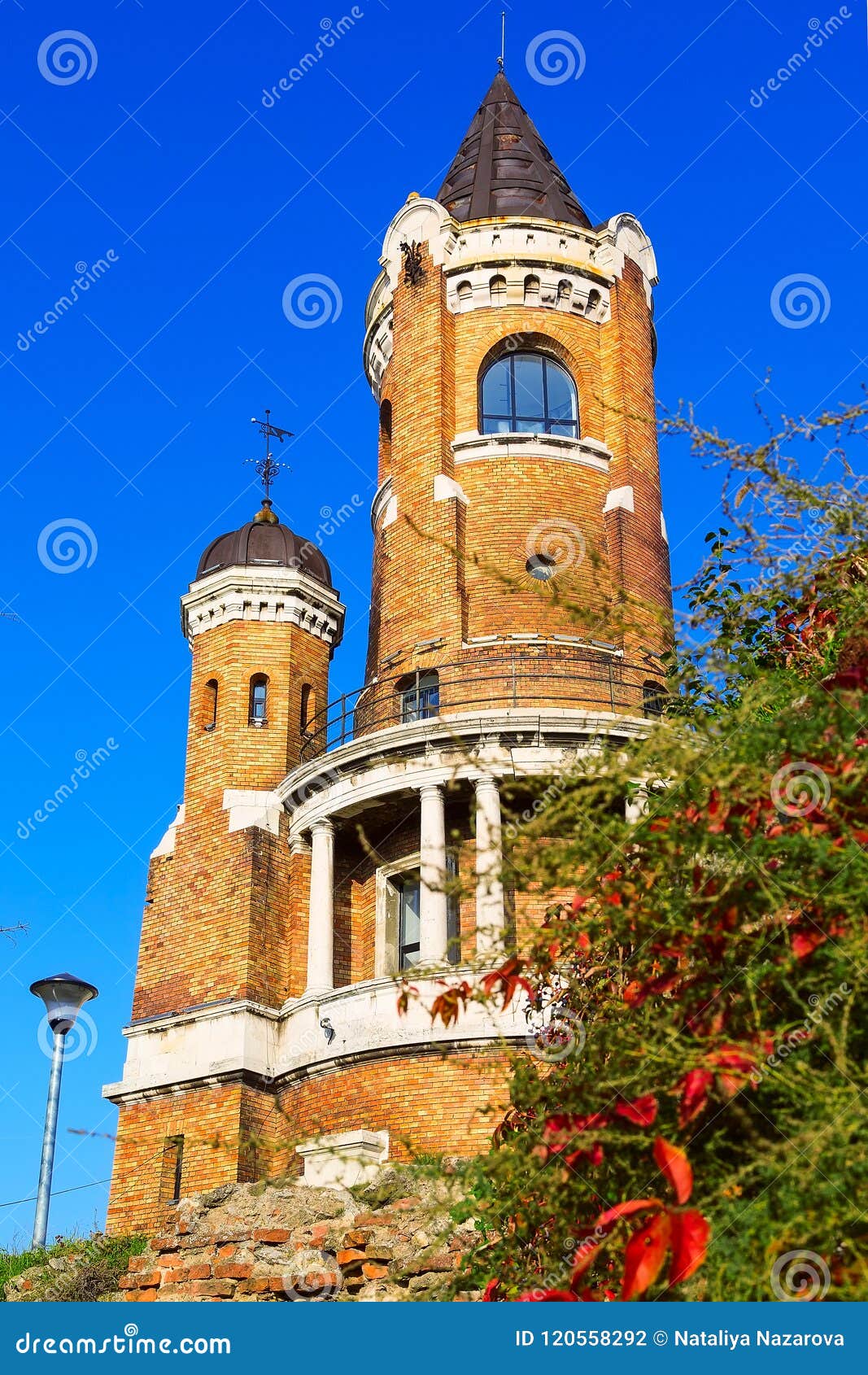 tower on gardos hill in zemun, belgrade
