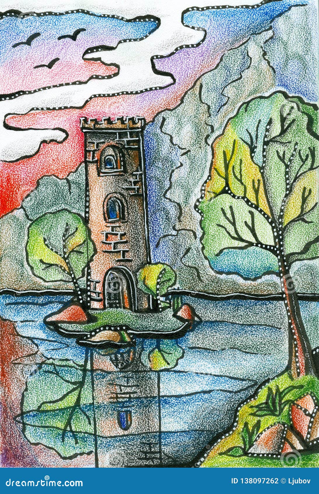 Fantasy Castle Drawing Stock Illustrations – 9,967 Fantasy Castle Drawing  Stock Illustrations, Vectors & Clipart - Dreamstime