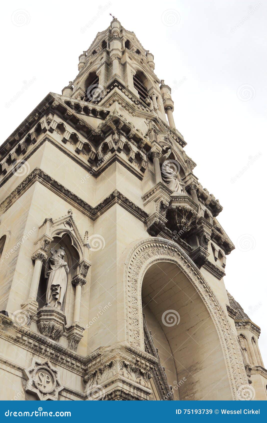 tower of st. perpetua and st. felicity, nimes, france