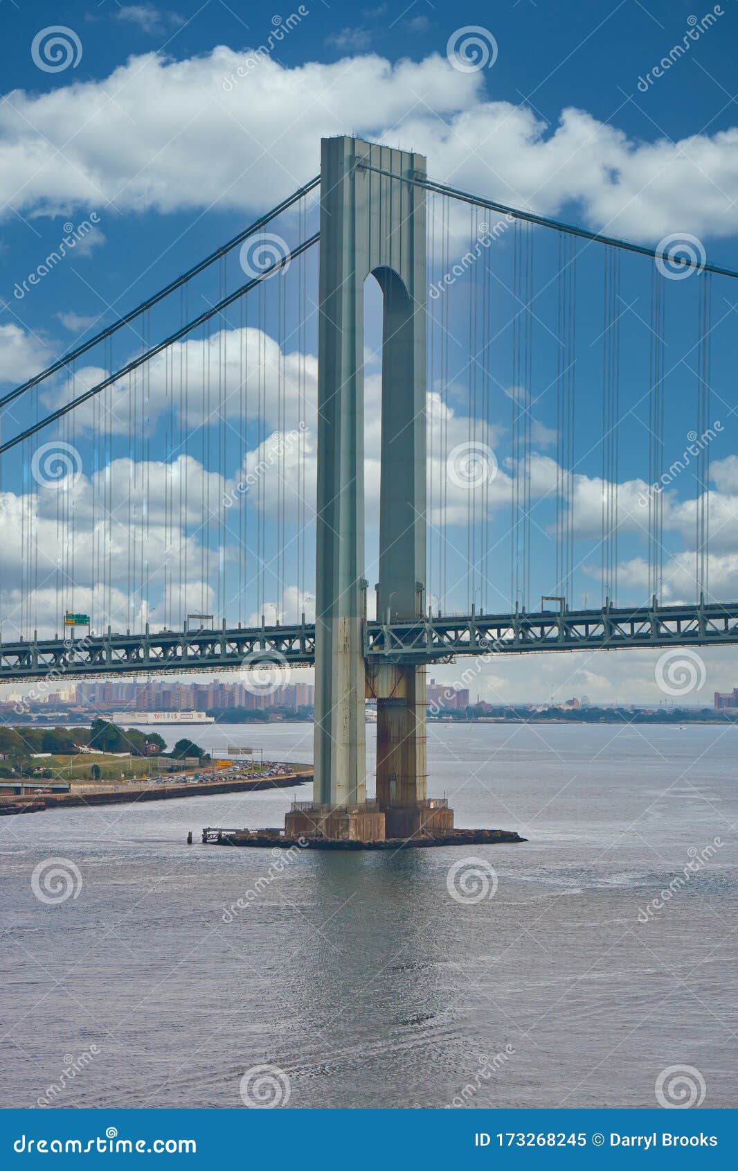 tower of suspension bridge