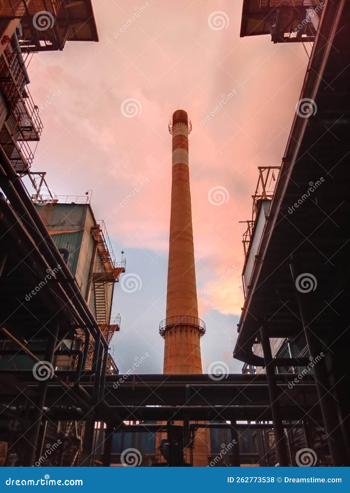 Tower Triangle Sky Construction Stock Photo Image of landmark