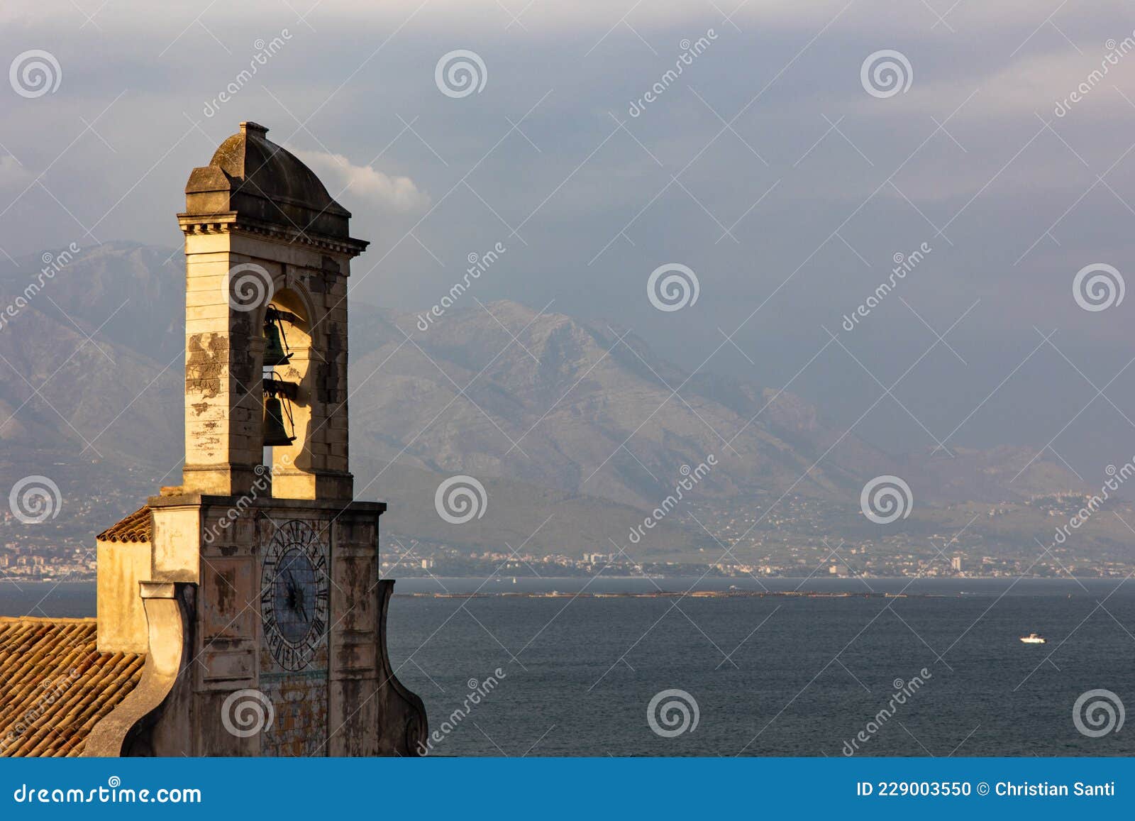 towerbell sanctuary gaeta bay italy