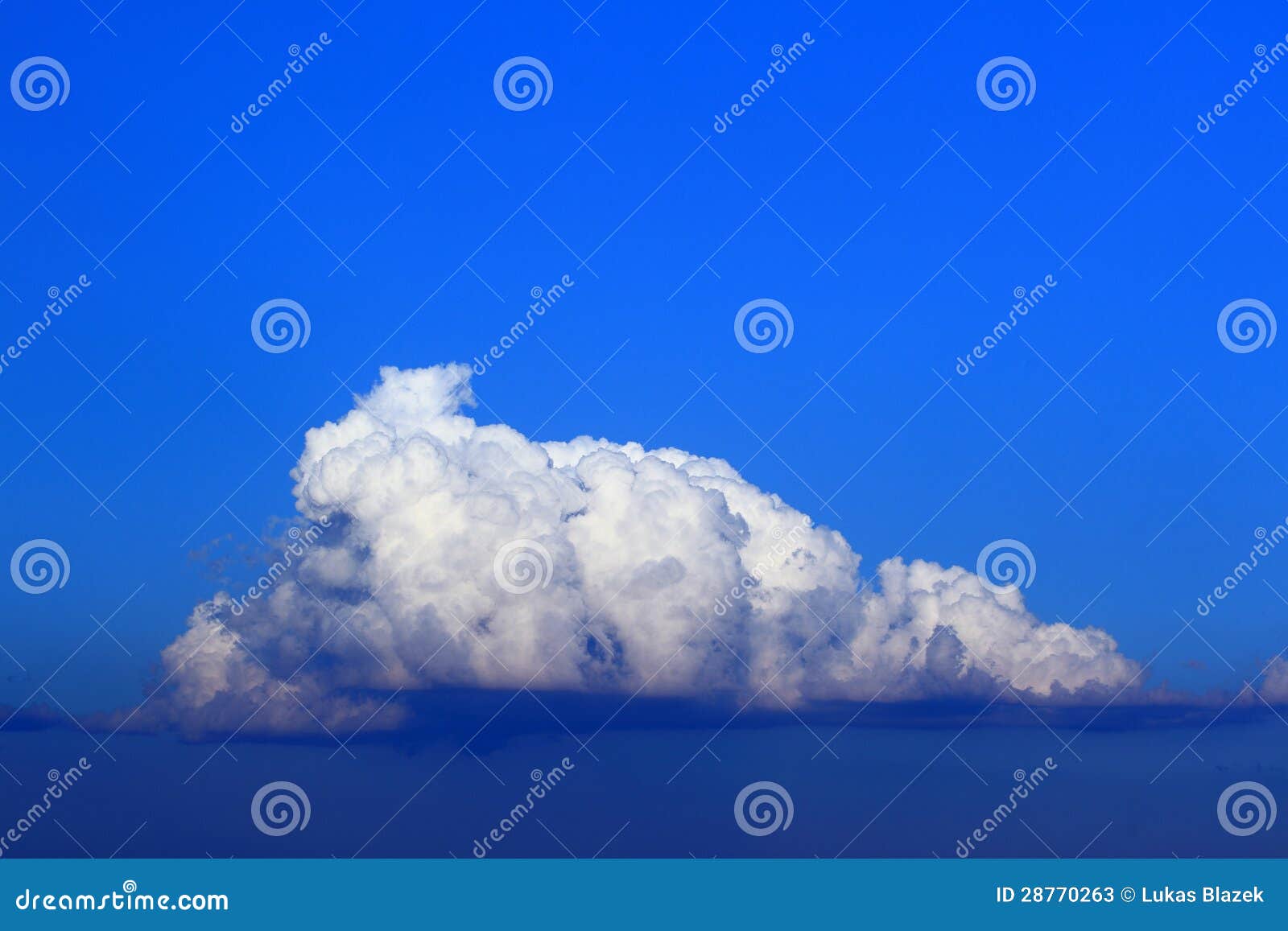 towering cumulus cloud