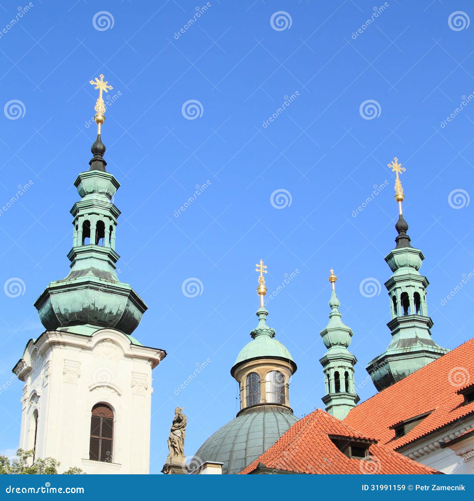 towers of brevnov monastery