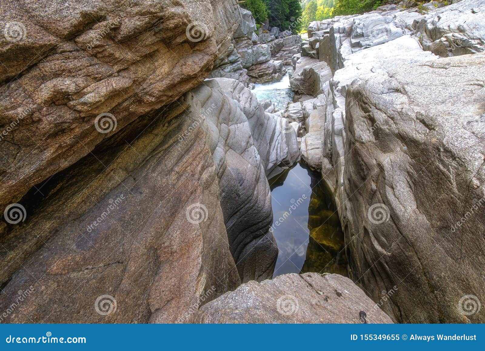 canyon falls is an off the beaten path waterfall in barring washington