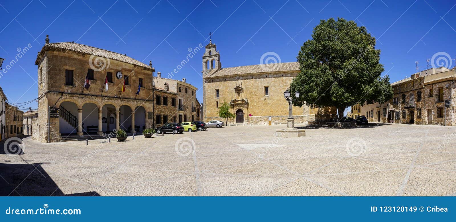 town, castle and marsh of alarcon