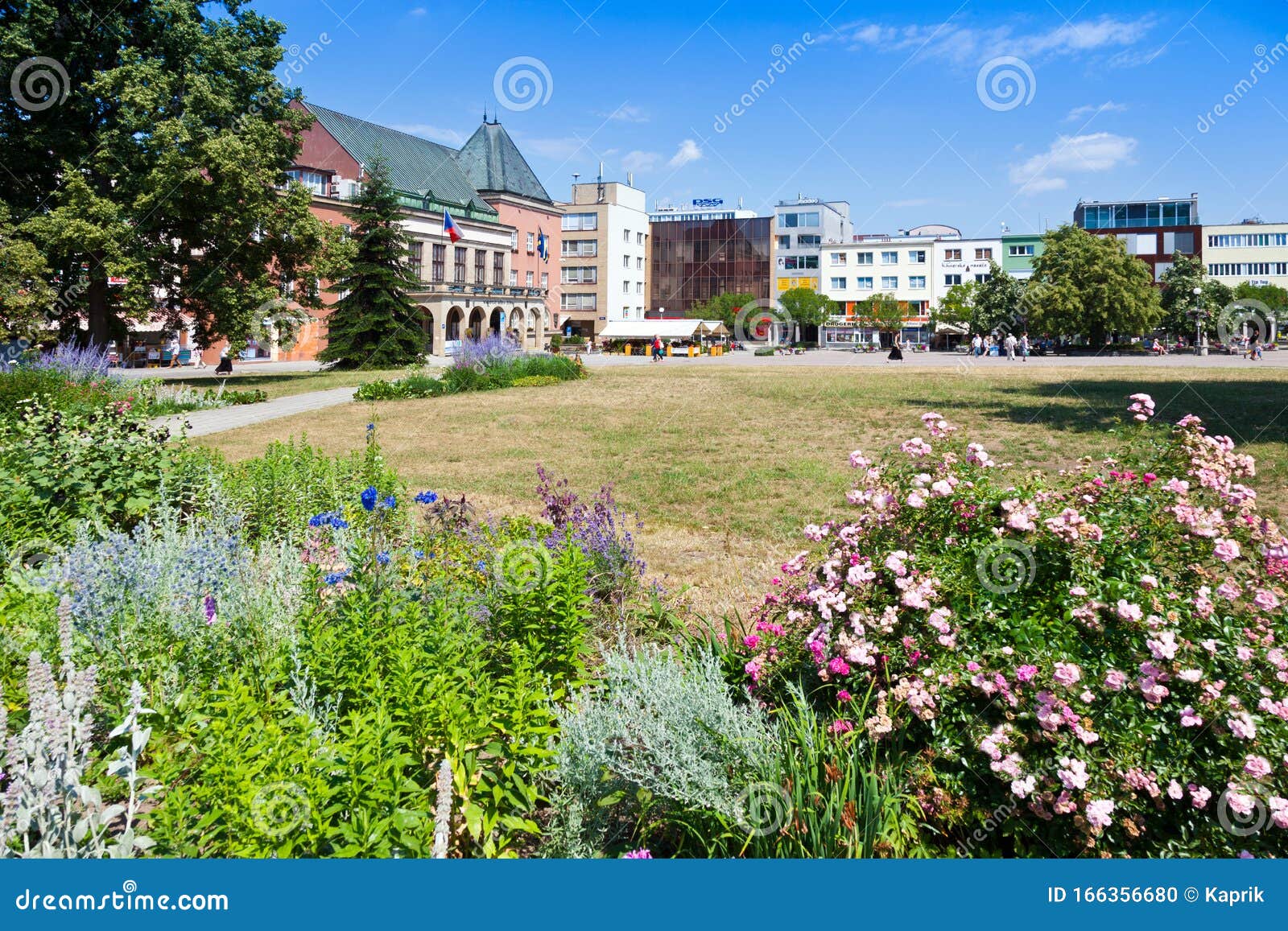 Town Hall, Zlin Town, Eastern Moravia, Czech Republic Editorial Image