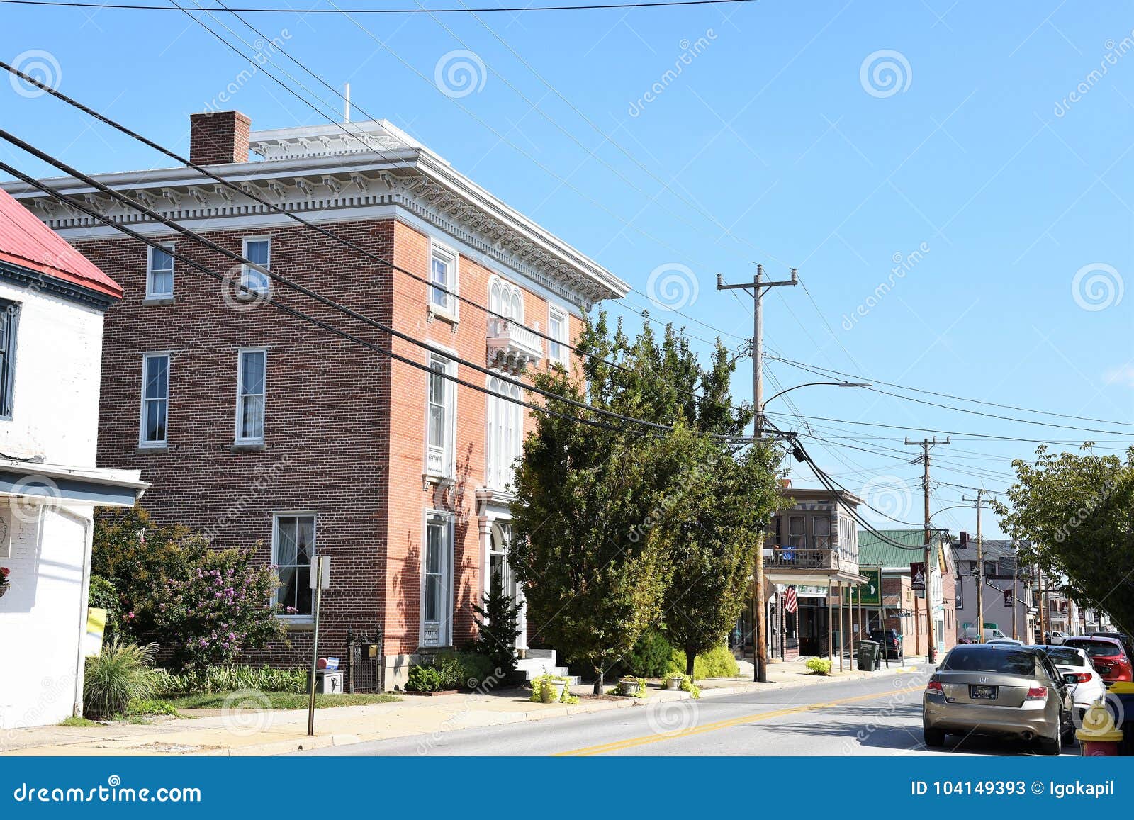 Town Smyrna Delaware State Usa Editorial Stock Photo