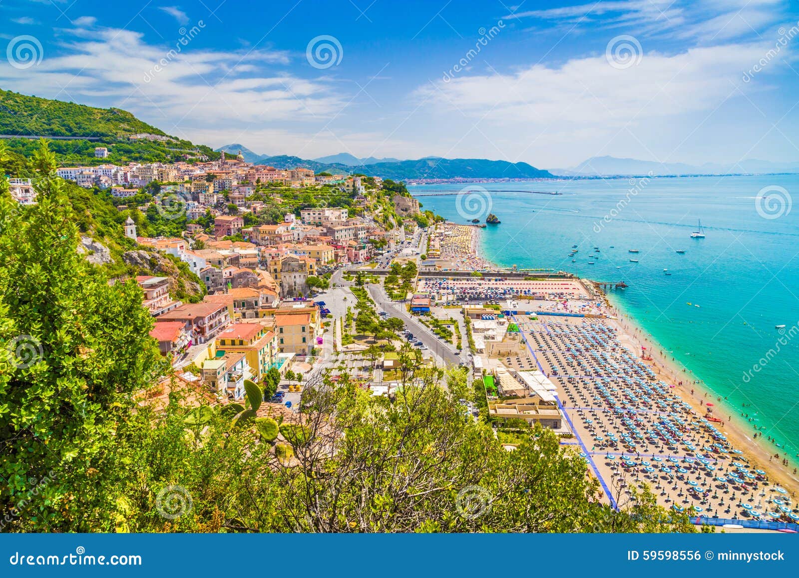 town of vietri sul mare, province of salerno, campania, italy