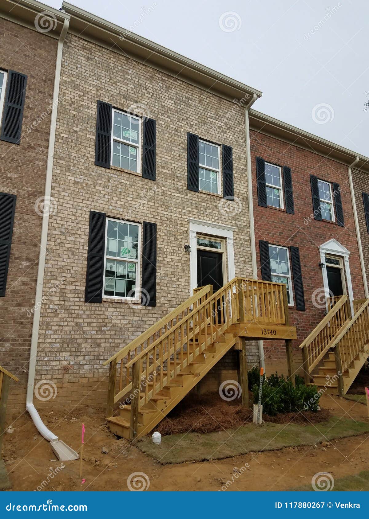 Townhomes Under Construction Editorial Photography Image of