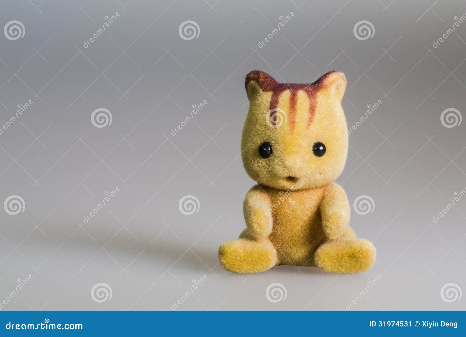Toy baby squirrel stock image. Image of purple, child 31974531