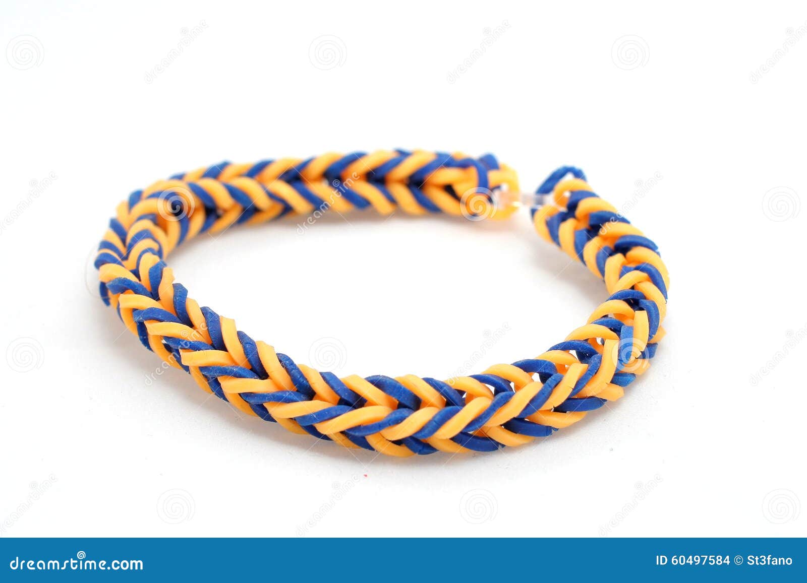 Toy Bracelet Made of Rubber Stock Photo Image of blue, white 60497584