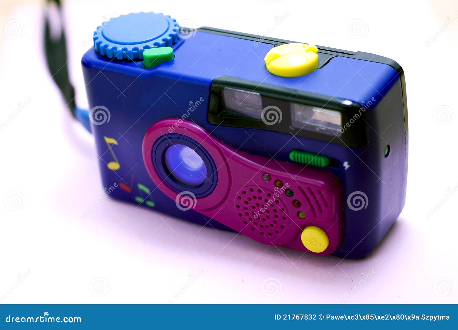 Toy camera stock photo. Image of hobbies, little, background 21767832