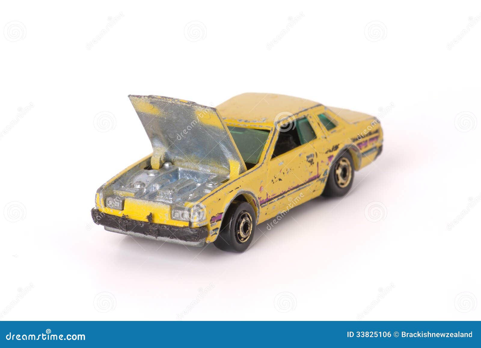 Toy Car Repair stock foto. Image of wijnoogst, gebroken 33825106