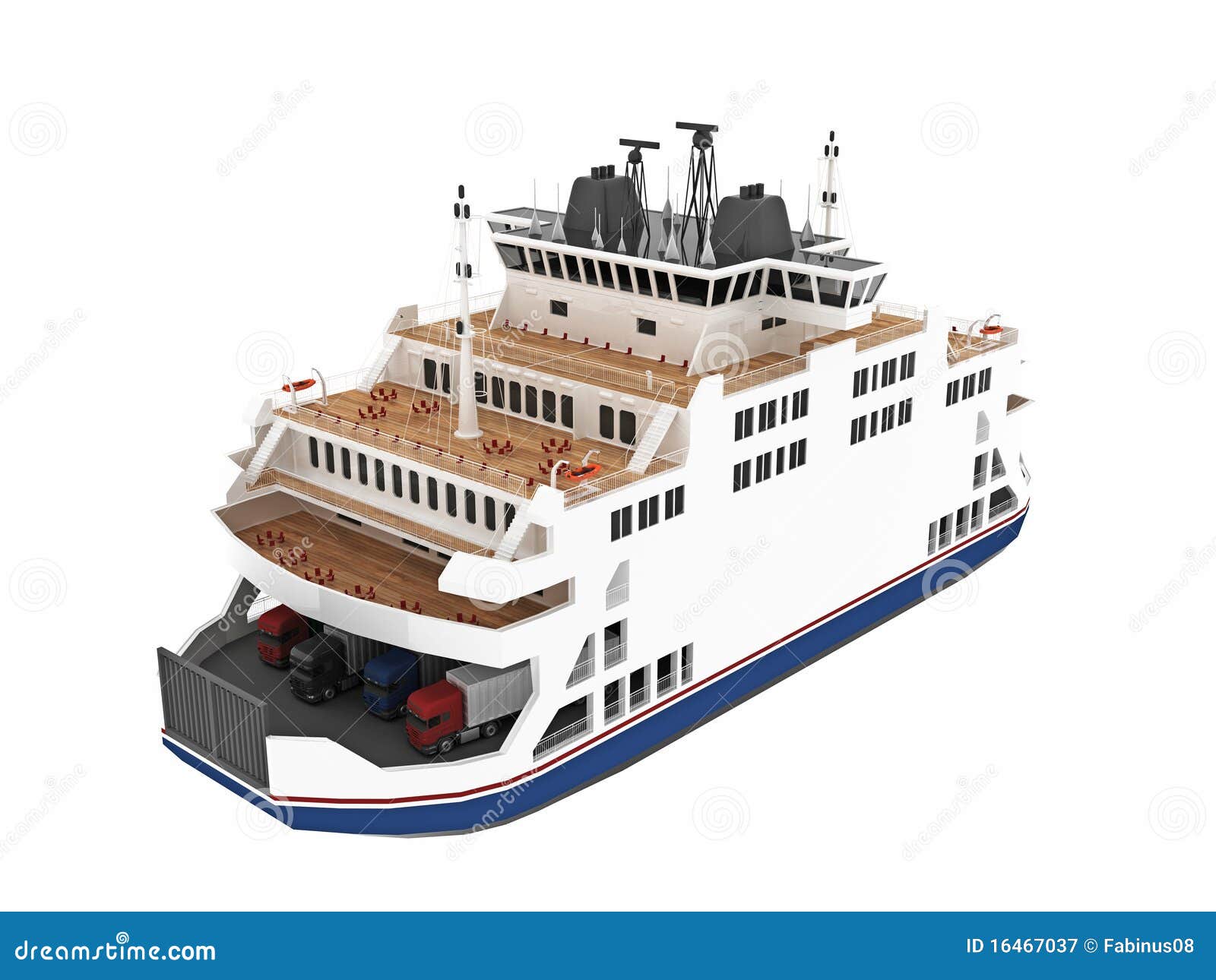 Royalty Free Stock Photography: Toy ferry boat. Image: 16467037