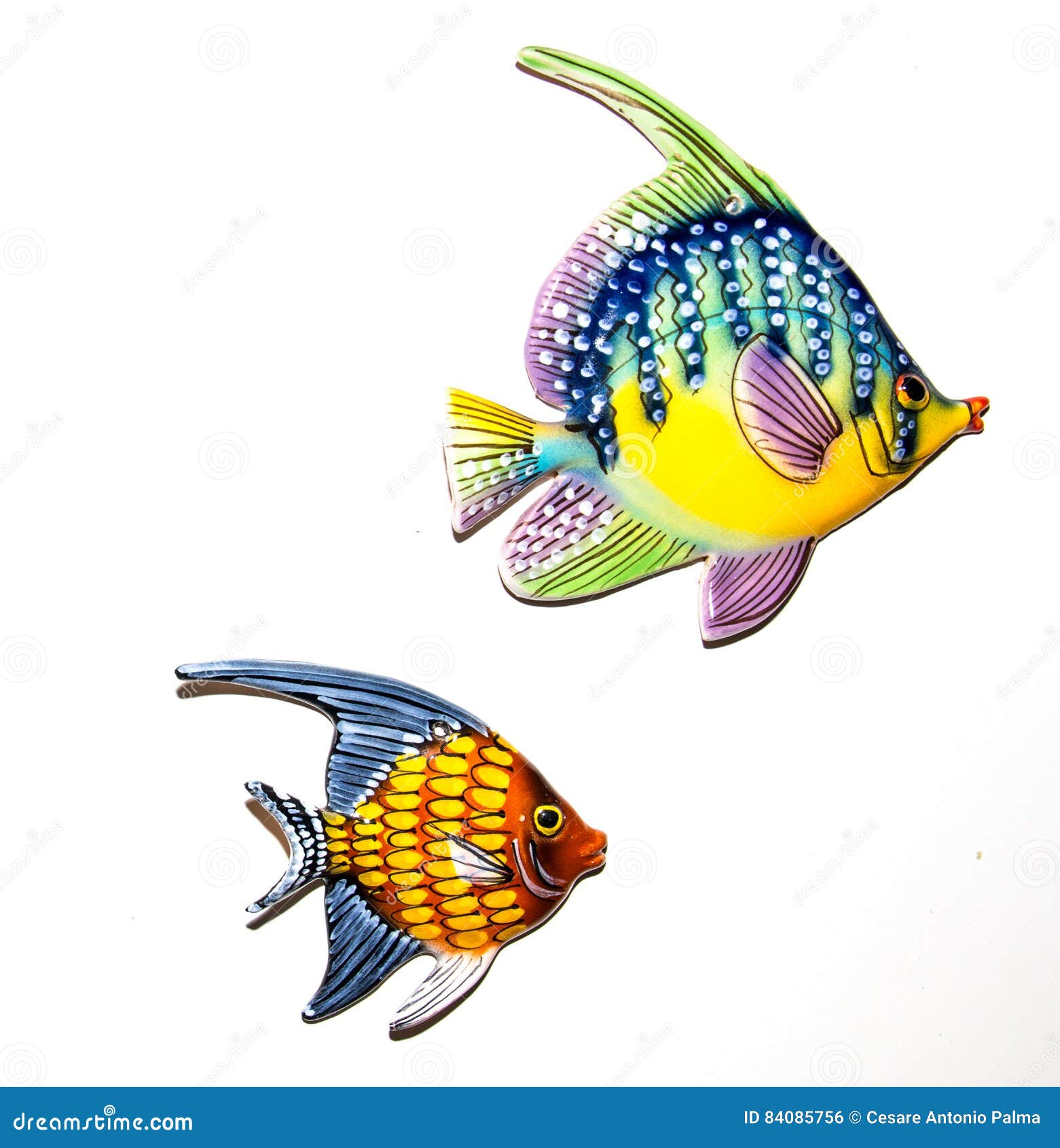 Toy fishes stock photo. Image of gift, decoration, animal - 84085756