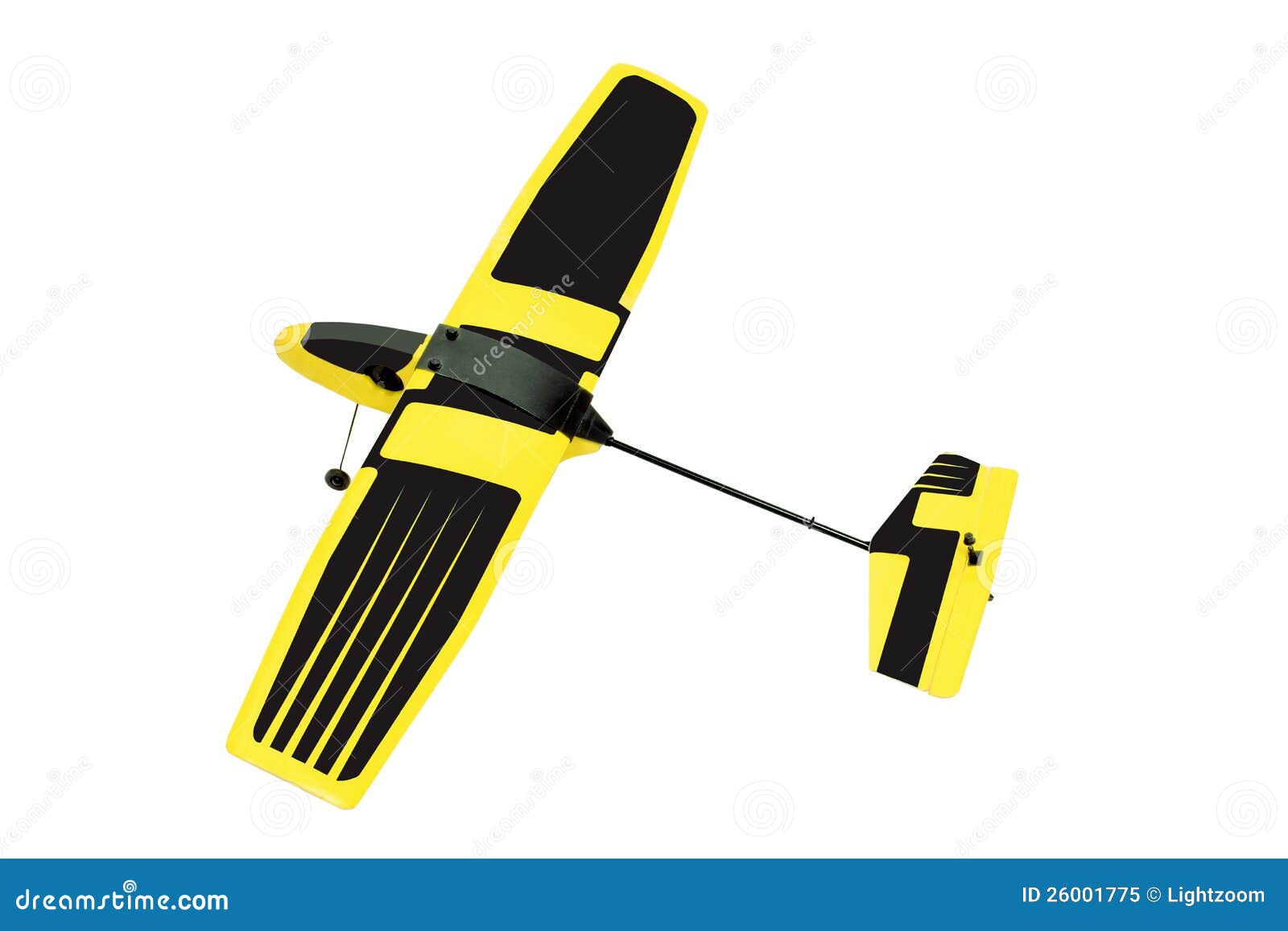 Toy Glider stock image. Image of game, isolated, flight 26001775