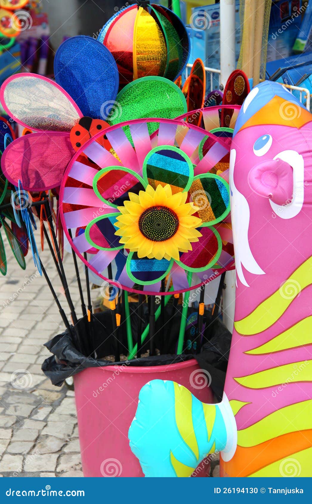 Toy market stock photo. Image of children, ball, beach 26194130