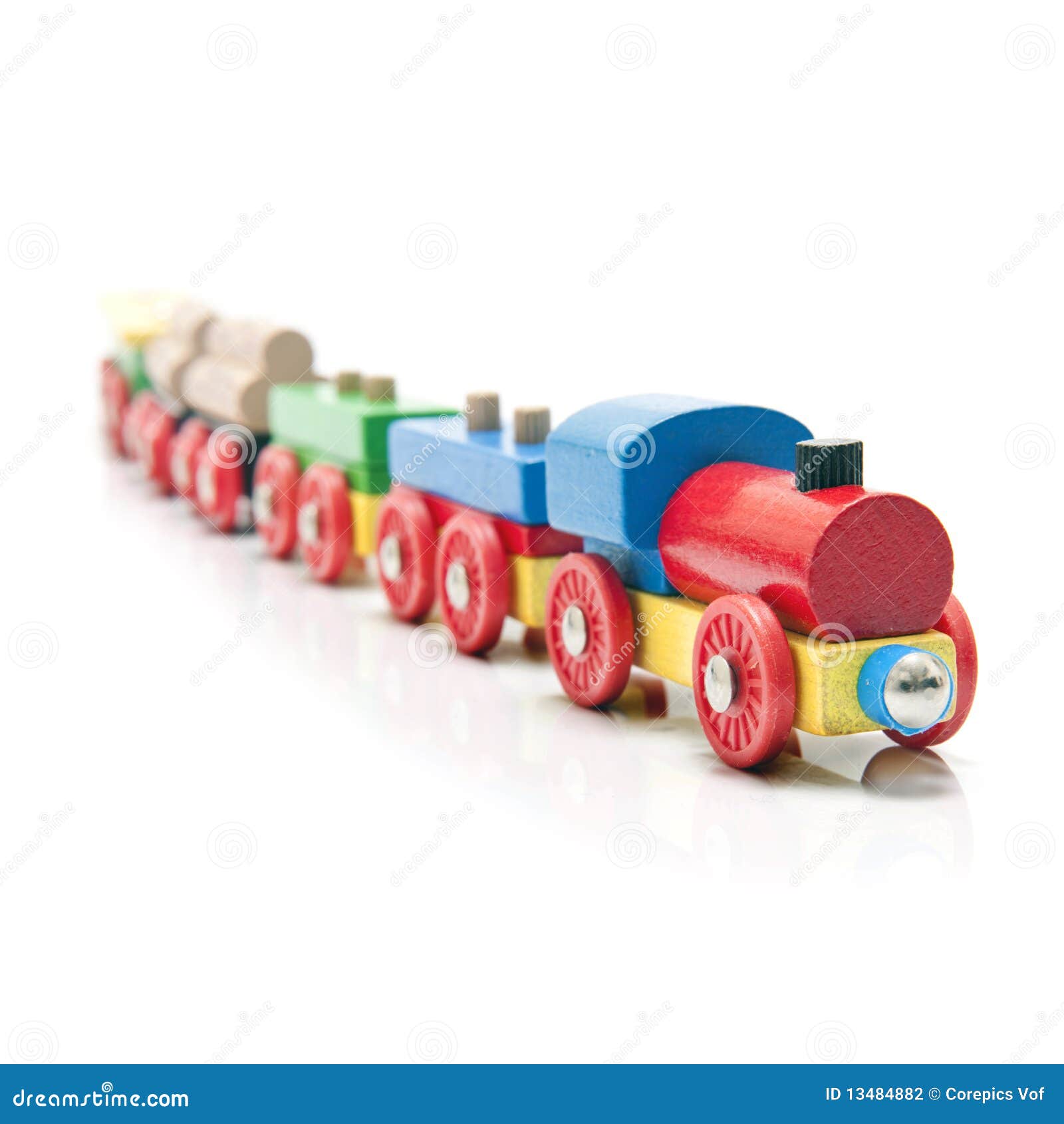 Toy Train stock photo. Image of wheel, bright, white 13484882