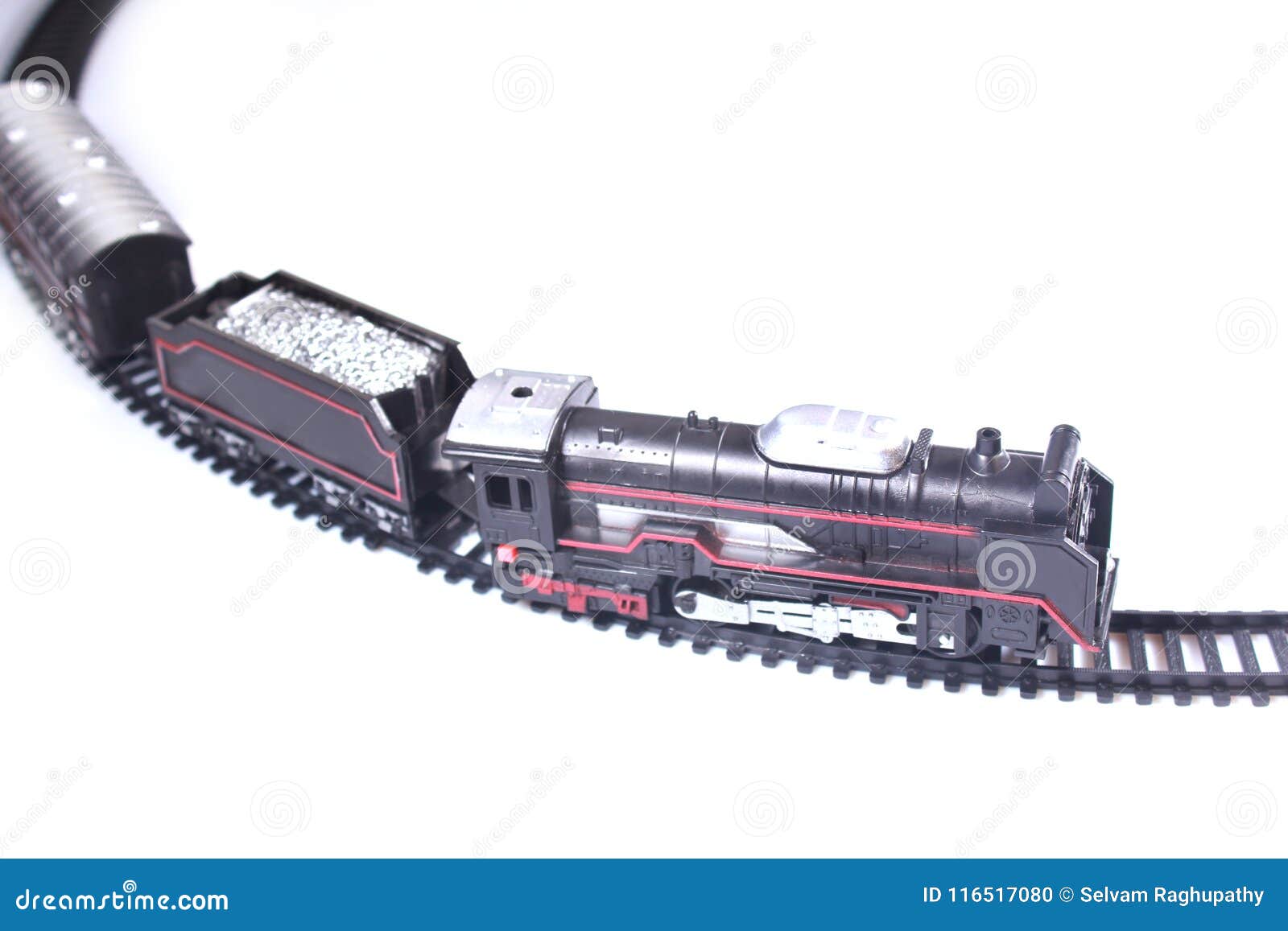 steam powered toy train