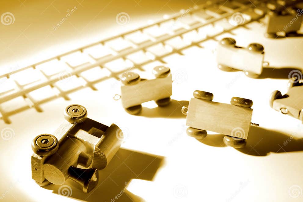 Toy train wreck stock photo. Image of sepia, engine, copy 2441872