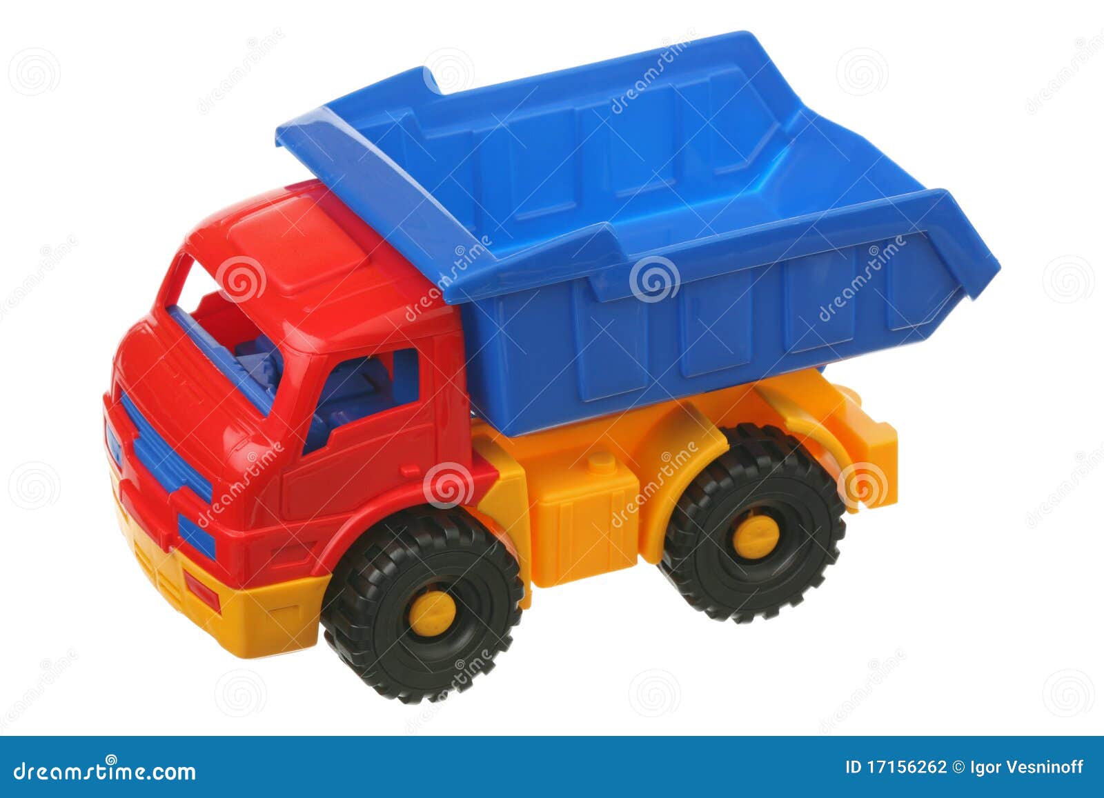 Toy truck stock photo. Image of background, blue, white 17156262