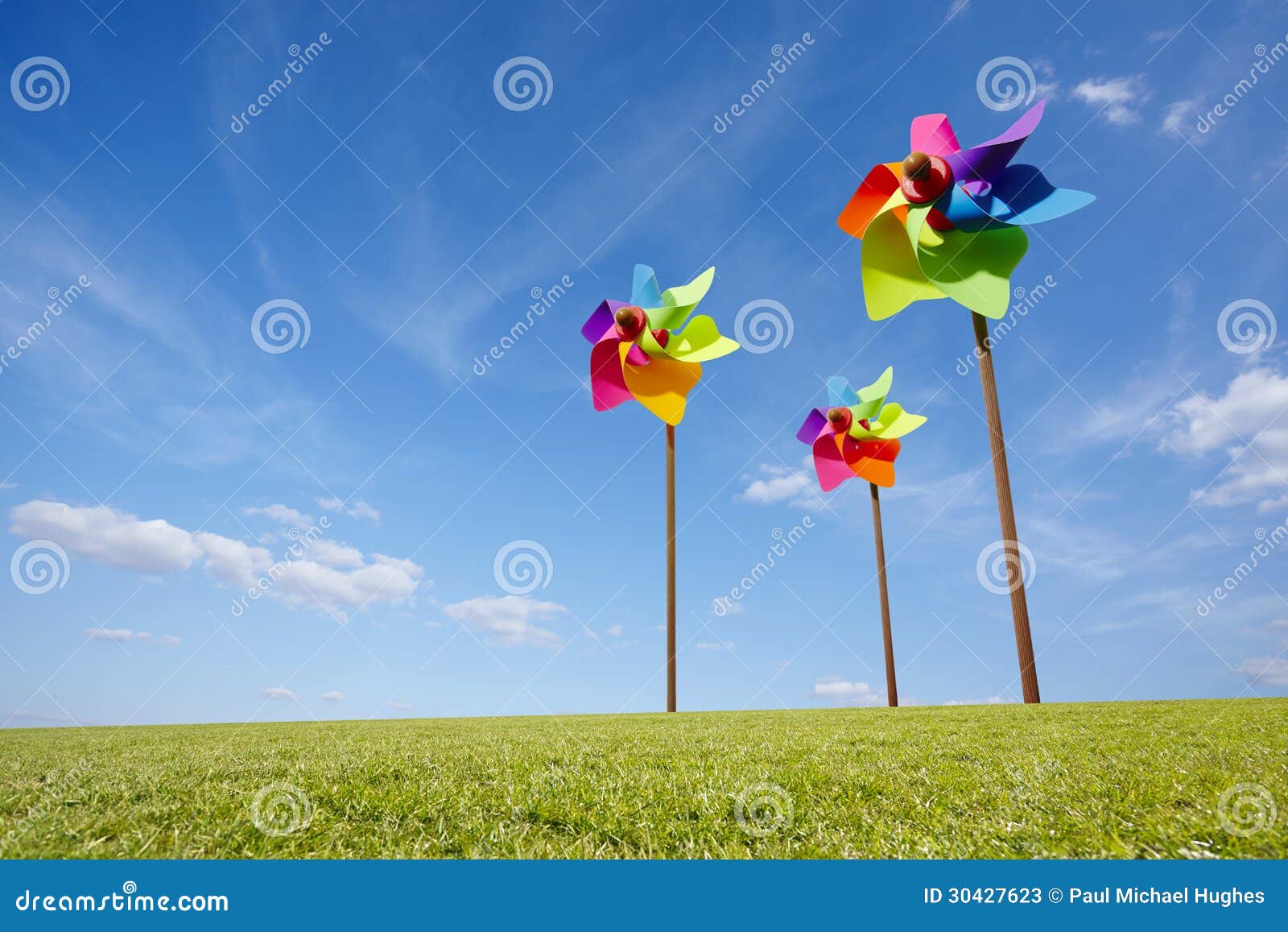 Toy Windmill Concept Of Green Energy Wind Farm Stock Photos - Image 