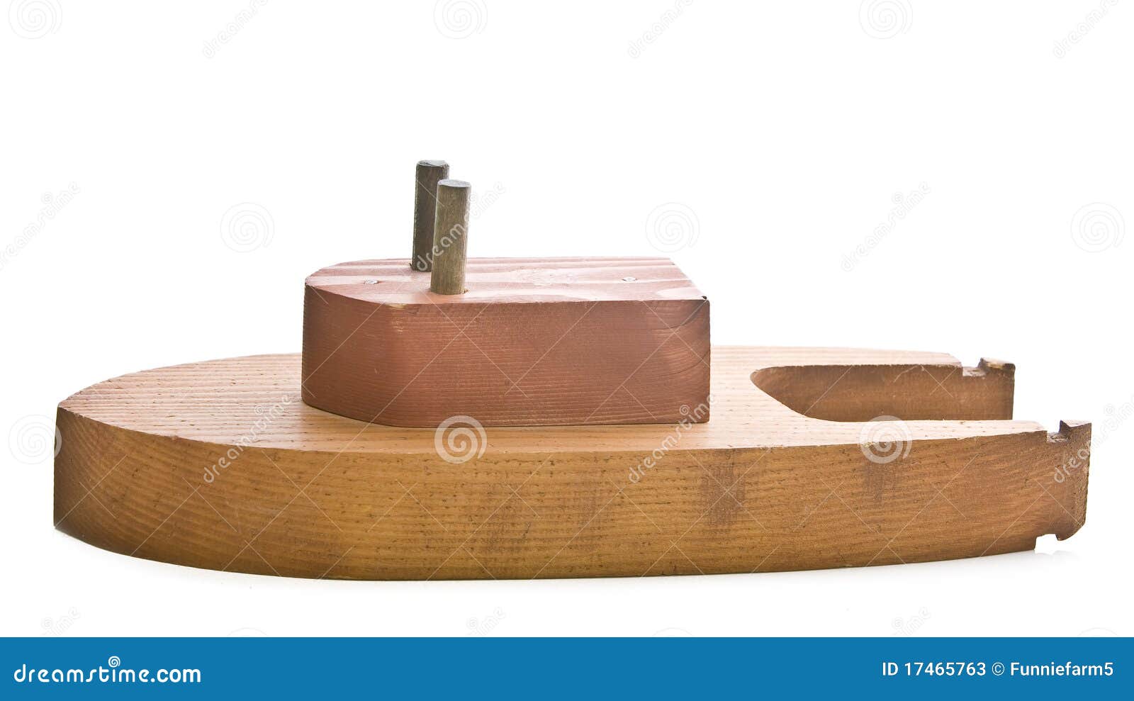 Toy wood tug boat stock image. Image of isolated, holiday ...