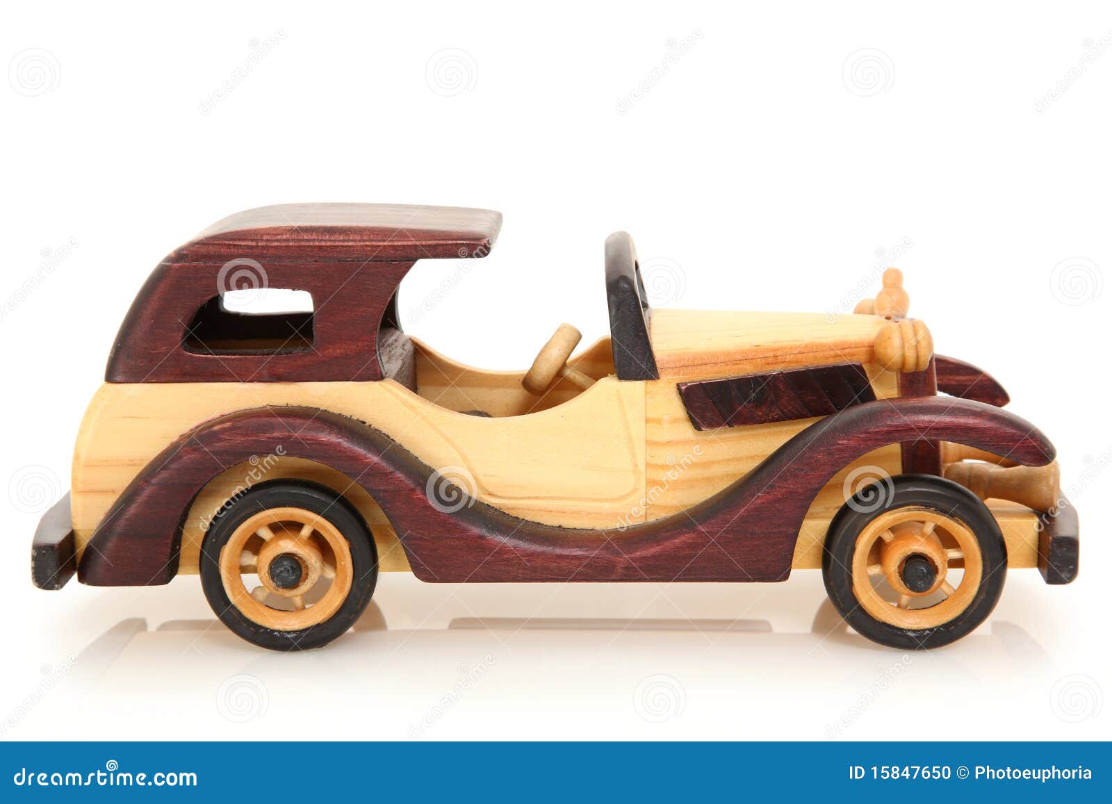 vintage wooden toy cars