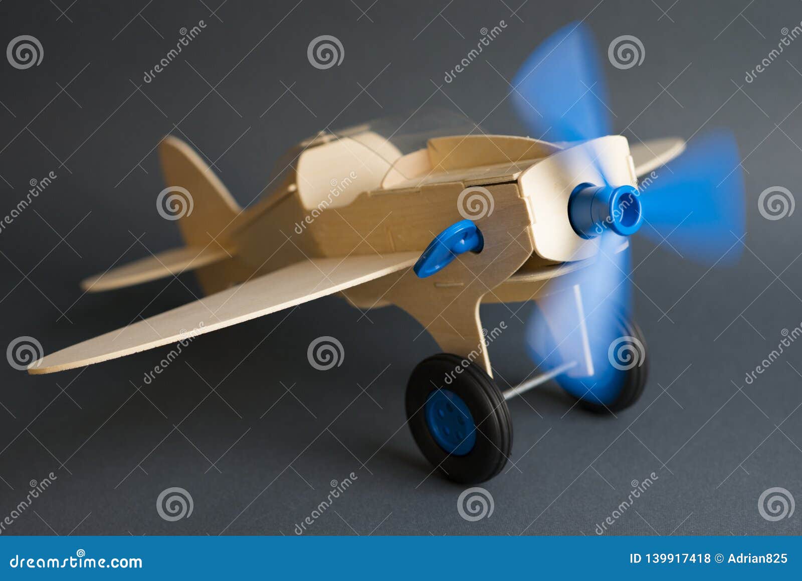 toy plane with propeller