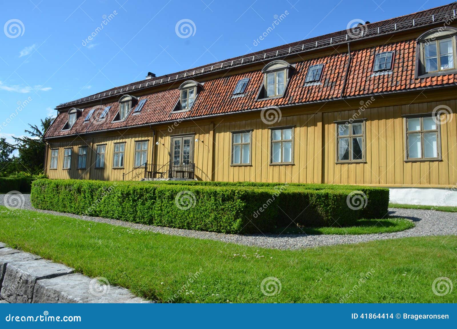 Toyen Manor At The University Botanical Garden In Oslo Editorial