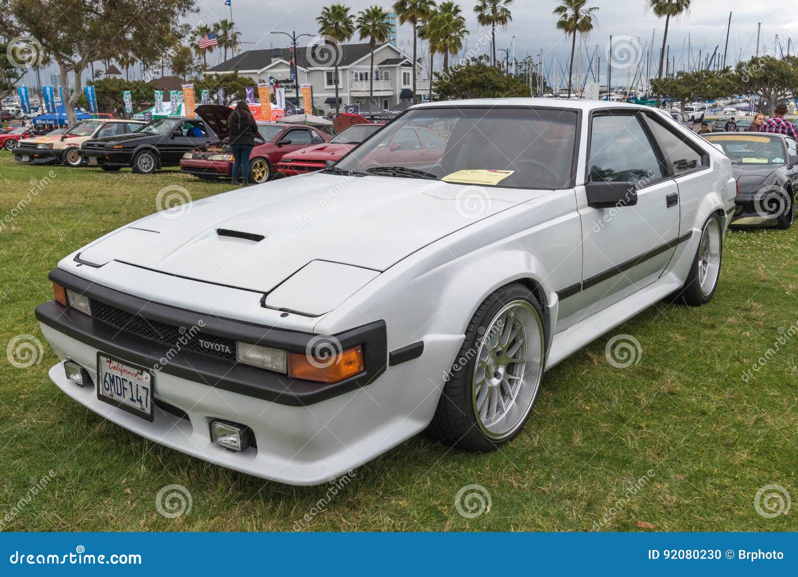 Toyota Celica Supra 1985 Auf Anzeige Redaktionelles Bild Bild Von Leistung Laufwerk 92080230