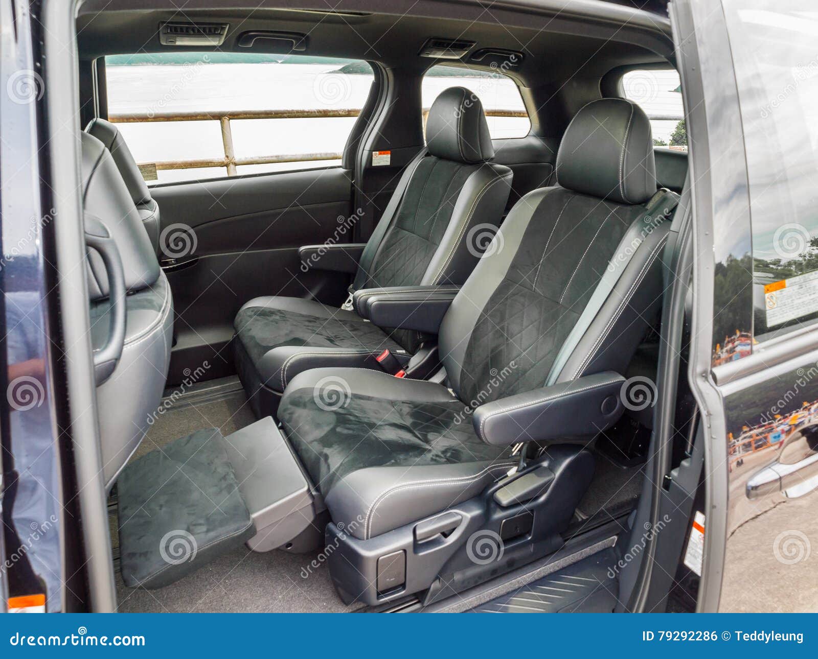 Toyota Previa 2016 Interior Seat Editorial Photo Image Of