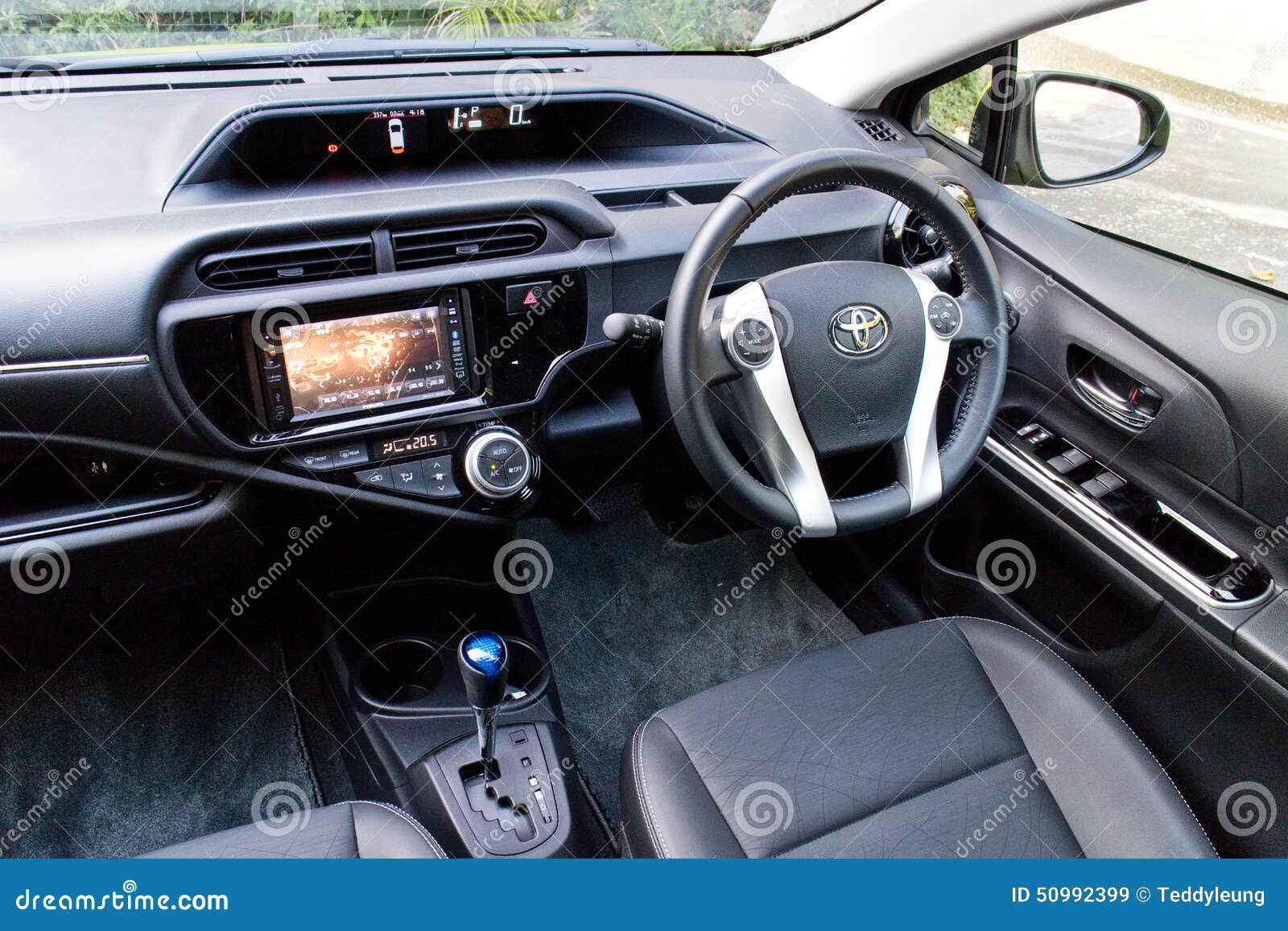 Toyota Prius C 2015 Interior Editorial Stock Image Image