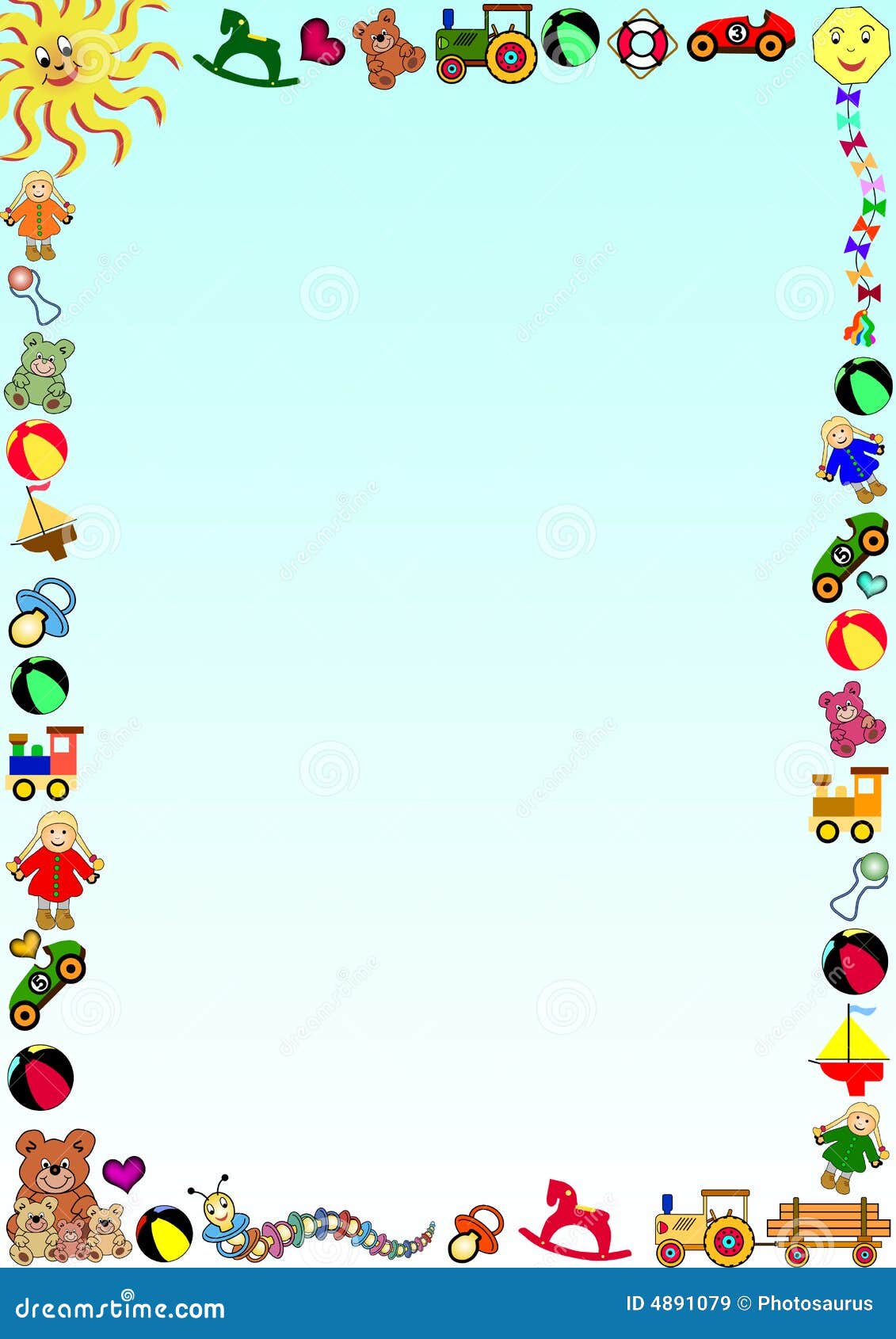 Toys Background Royalty Free Stock Images - Image: 4891079