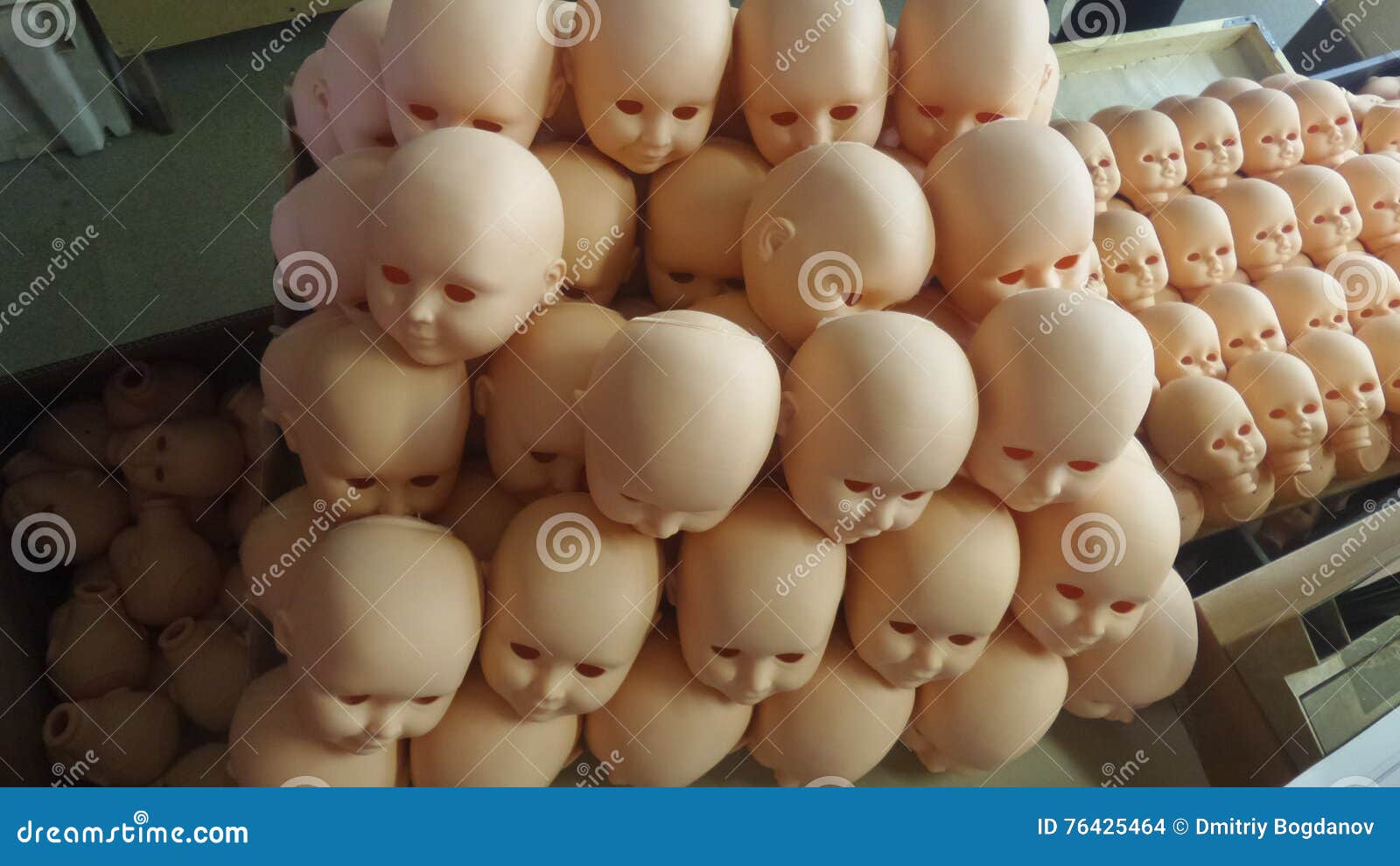 Toys heads stock photo. Image of puppet, workpieces, toys 76425464