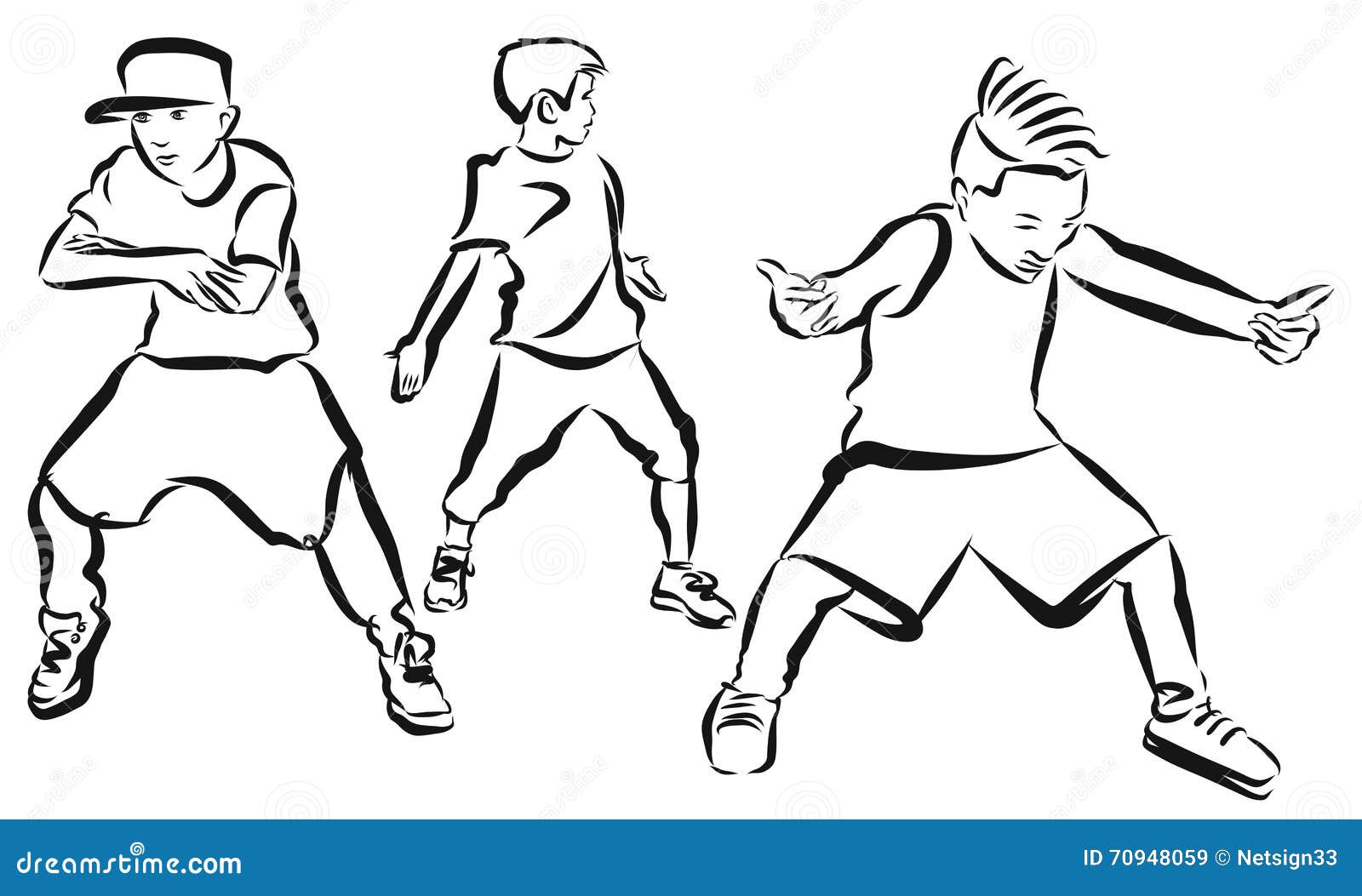 images Dança De Rua Desenho Para Colorir dreamstime