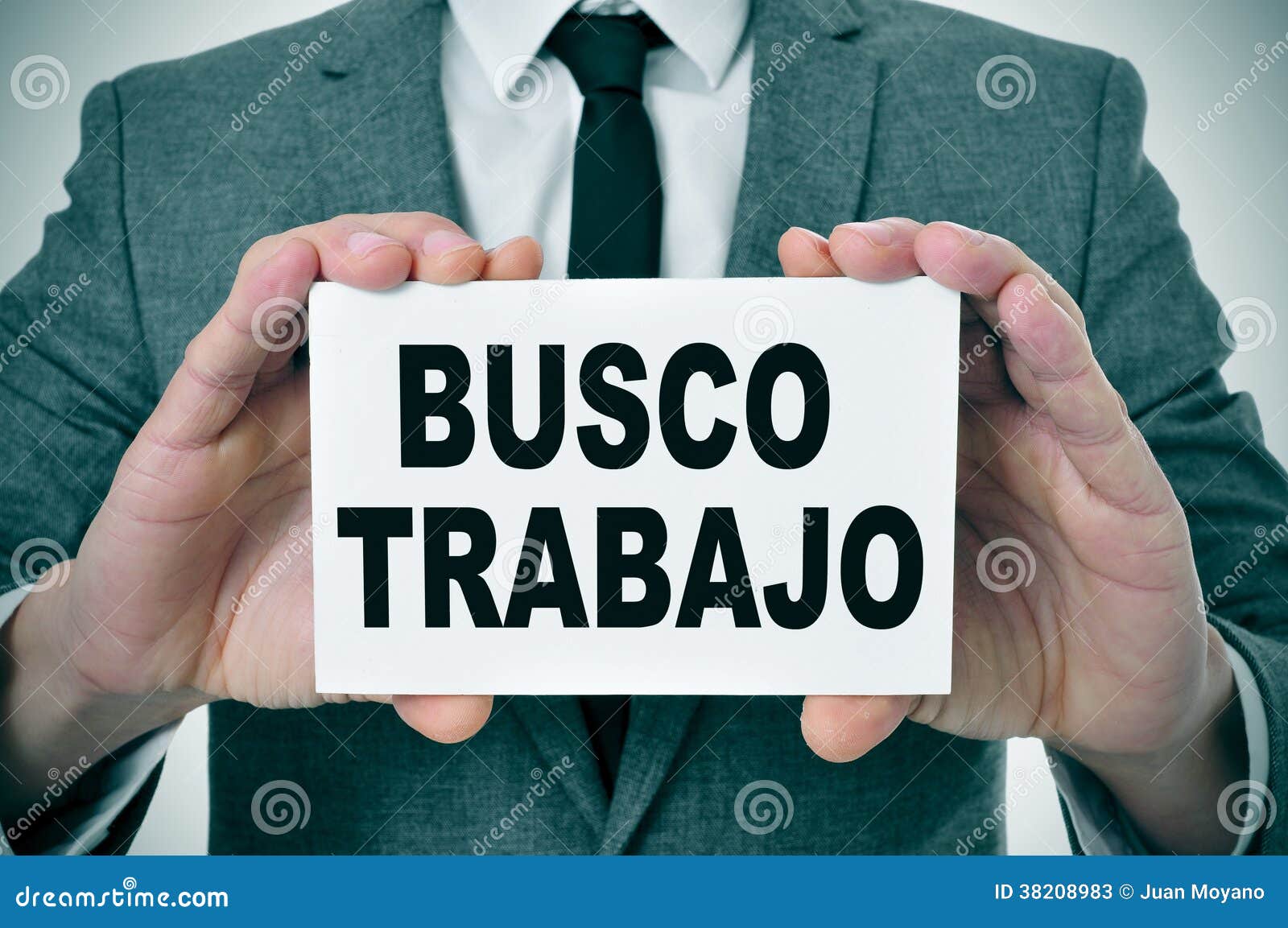 discordia firma Gángster Trabajo De Busco, Buscando Un Trabajo En Español Imagen de archivo - Imagen  de empresario, parados: 38208983