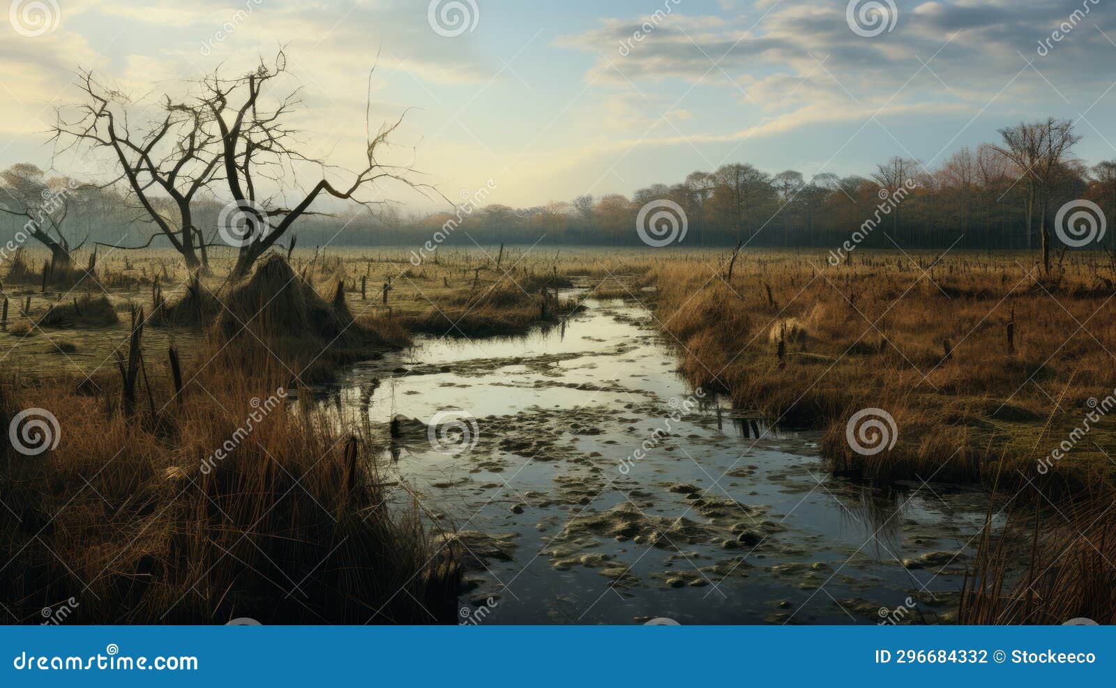tracing a better line: post-apocalyptic marshes in 8k resolution