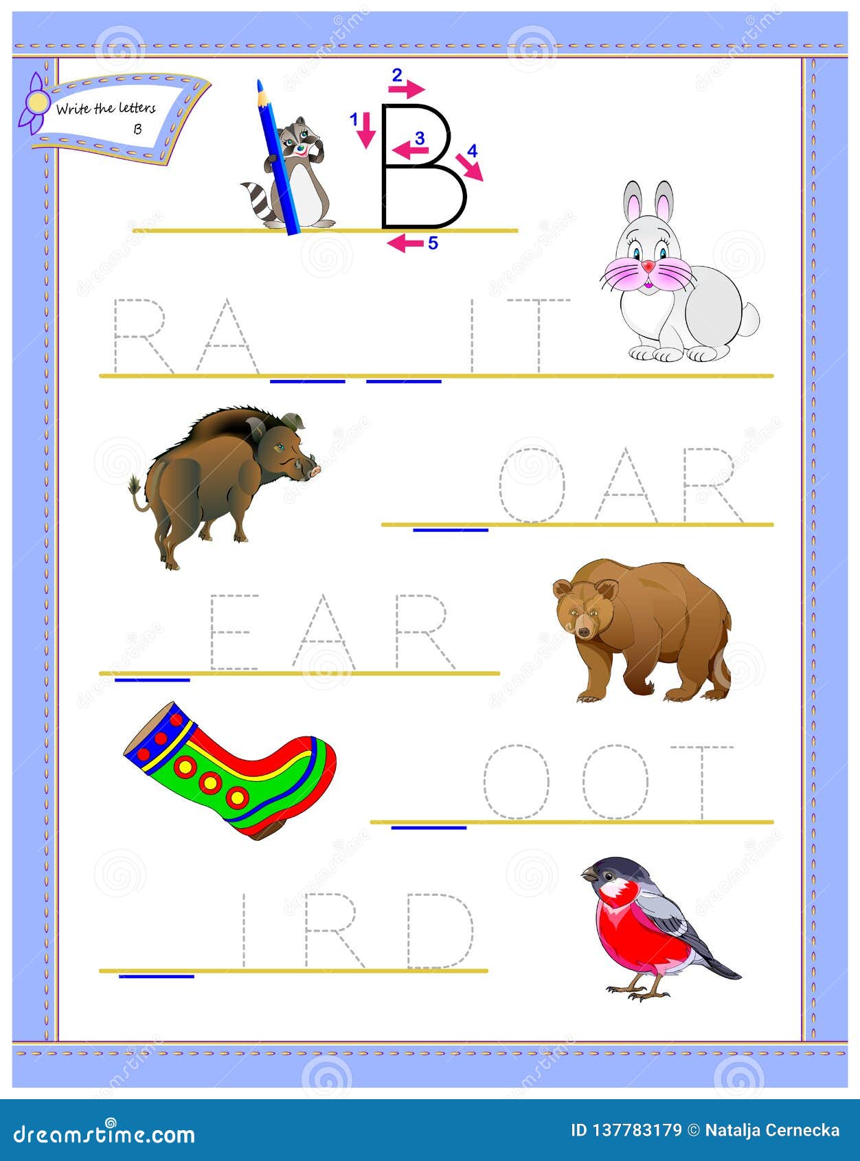 tracing-letter-b-for-study-english-alphabet-printable-worksheet-for